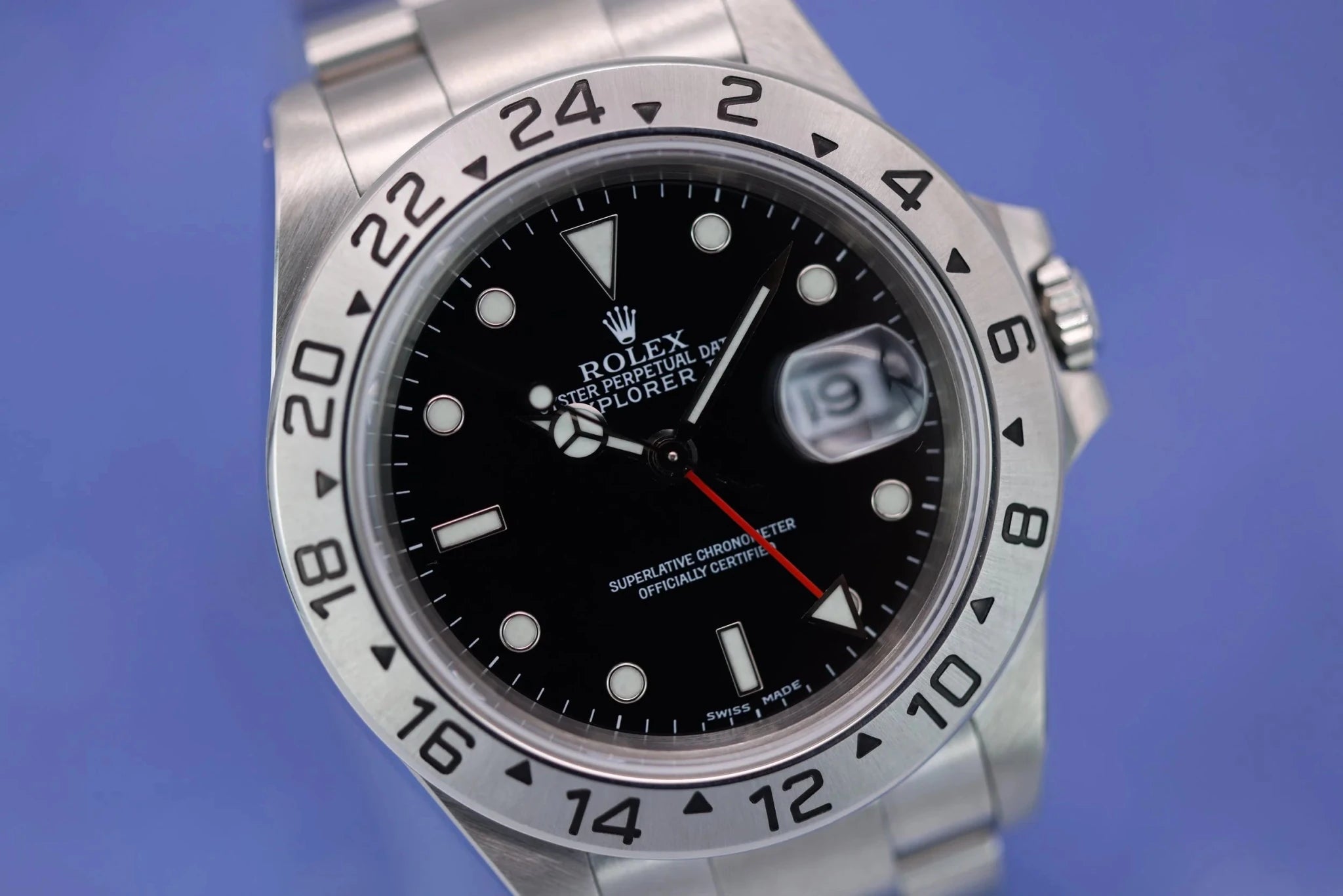2000 Rolex Explorer II Ref. 16570 | Box and Papers - Sierra Time Co