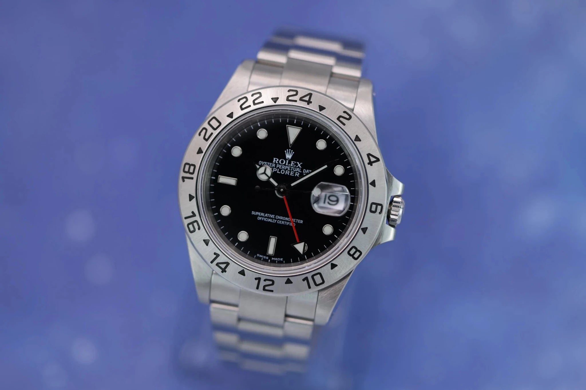 2000 Rolex Explorer II Ref. 16570 | Box and Papers - Sierra Time Co