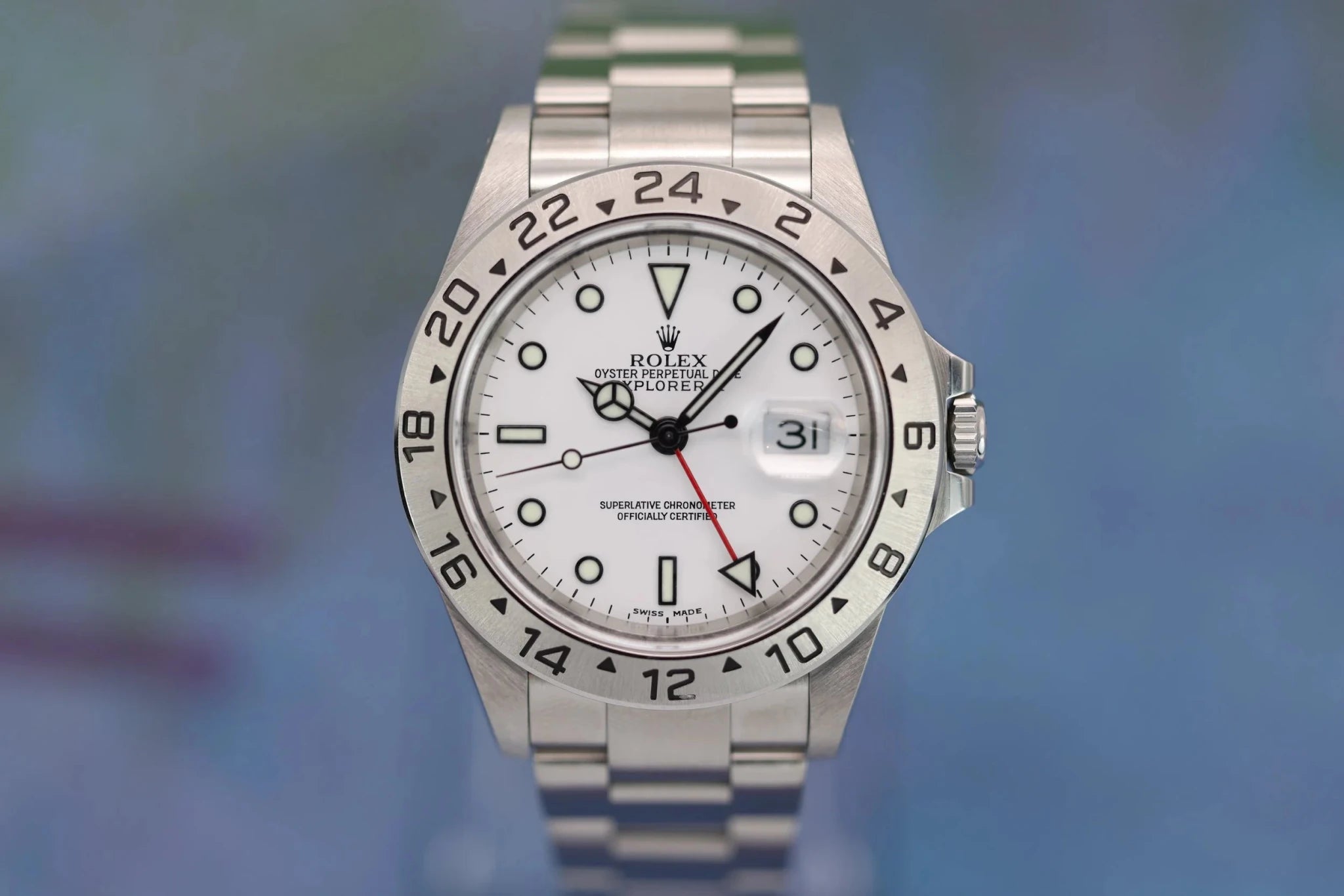 2000 Rolex Explorer II Ref. 16570 Polar - Sierra Time Co