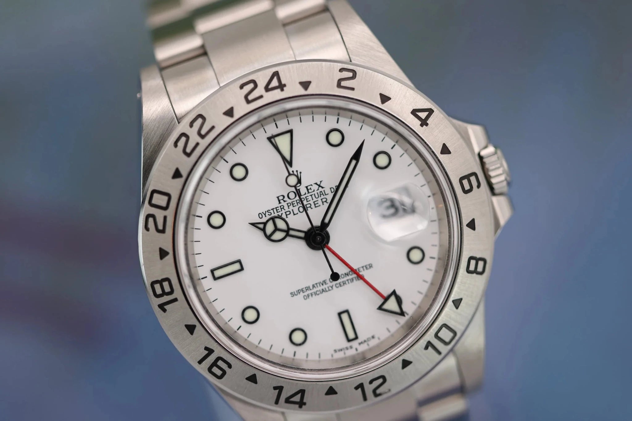 2000 Rolex Explorer II Ref. 16570 Polar - Sierra Time Co