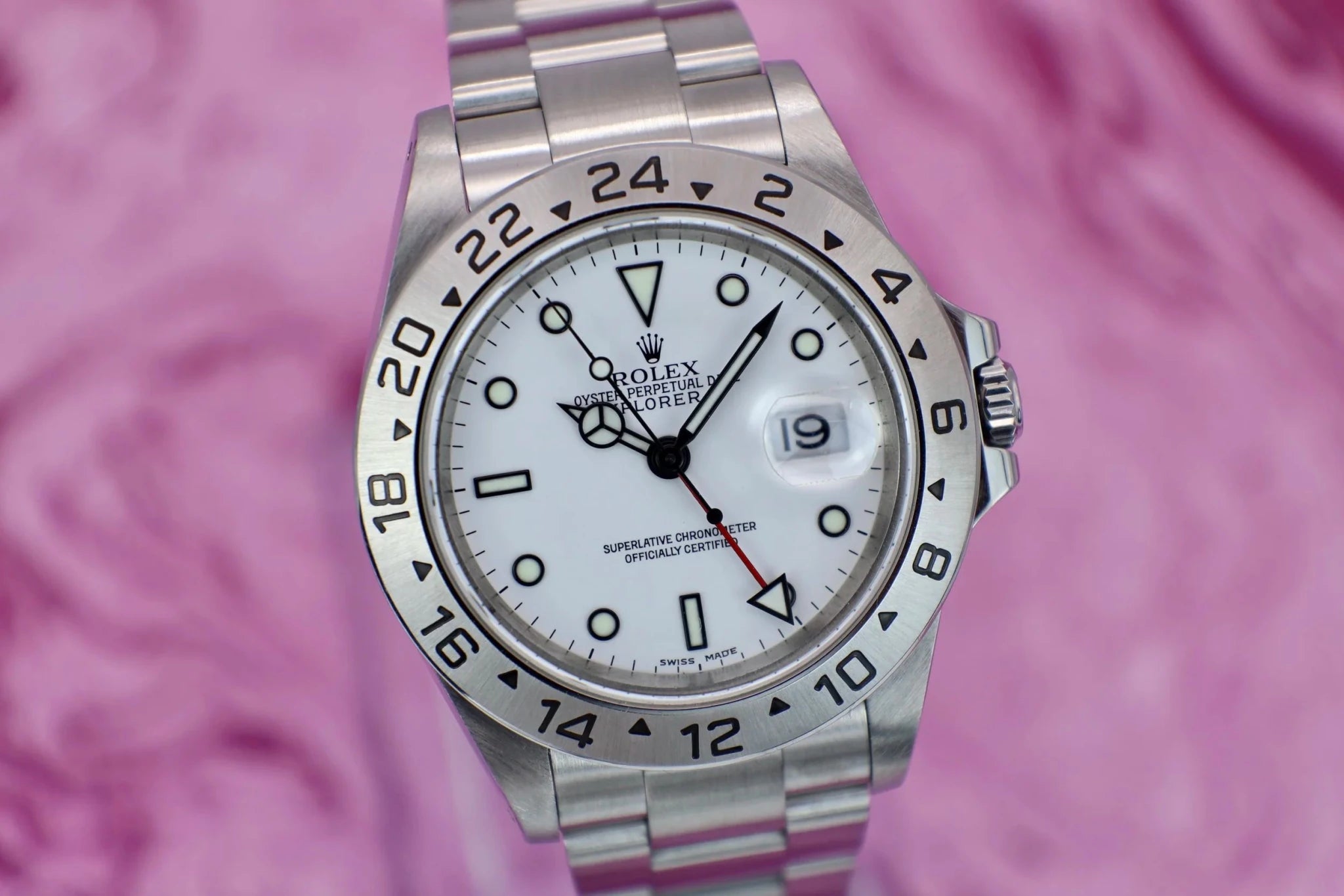 2000 Rolex Explorer II Ref. 16570 Polar | Box and Papers - Sierra Time Co
