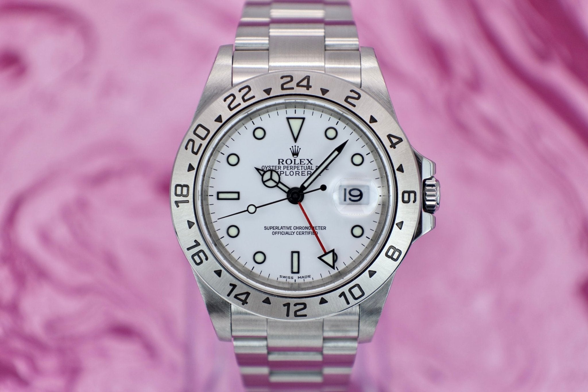 2000 Rolex Explorer II Ref. 16570 Polar | Box and Papers - Sierra Time Co