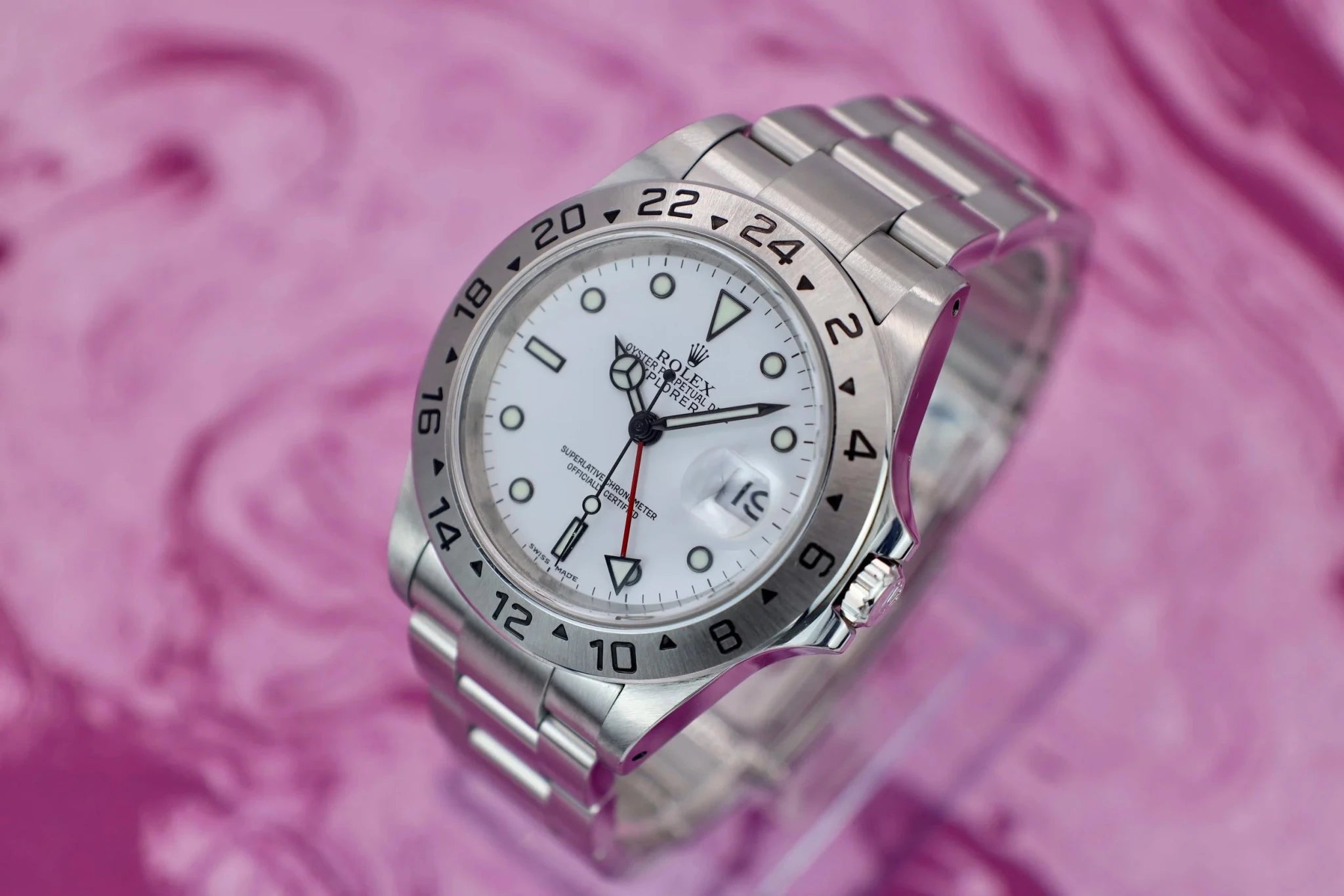 2000 Rolex Explorer II Ref. 16570 Polar | Box and Papers - Sierra Time Co