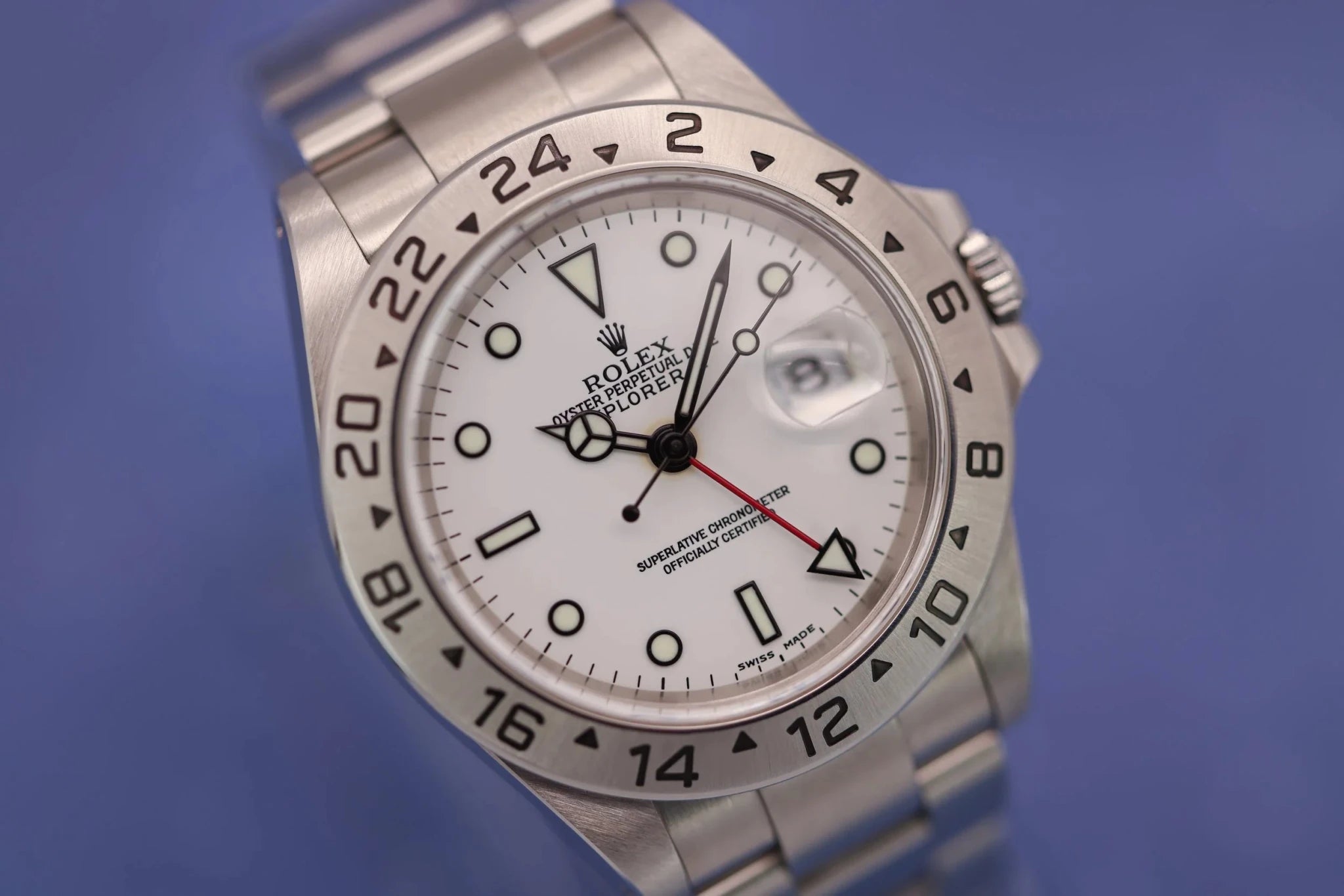 2000 Rolex Explorer II Ref. 16570 Polar | Minty Condition - Sierra Time Co