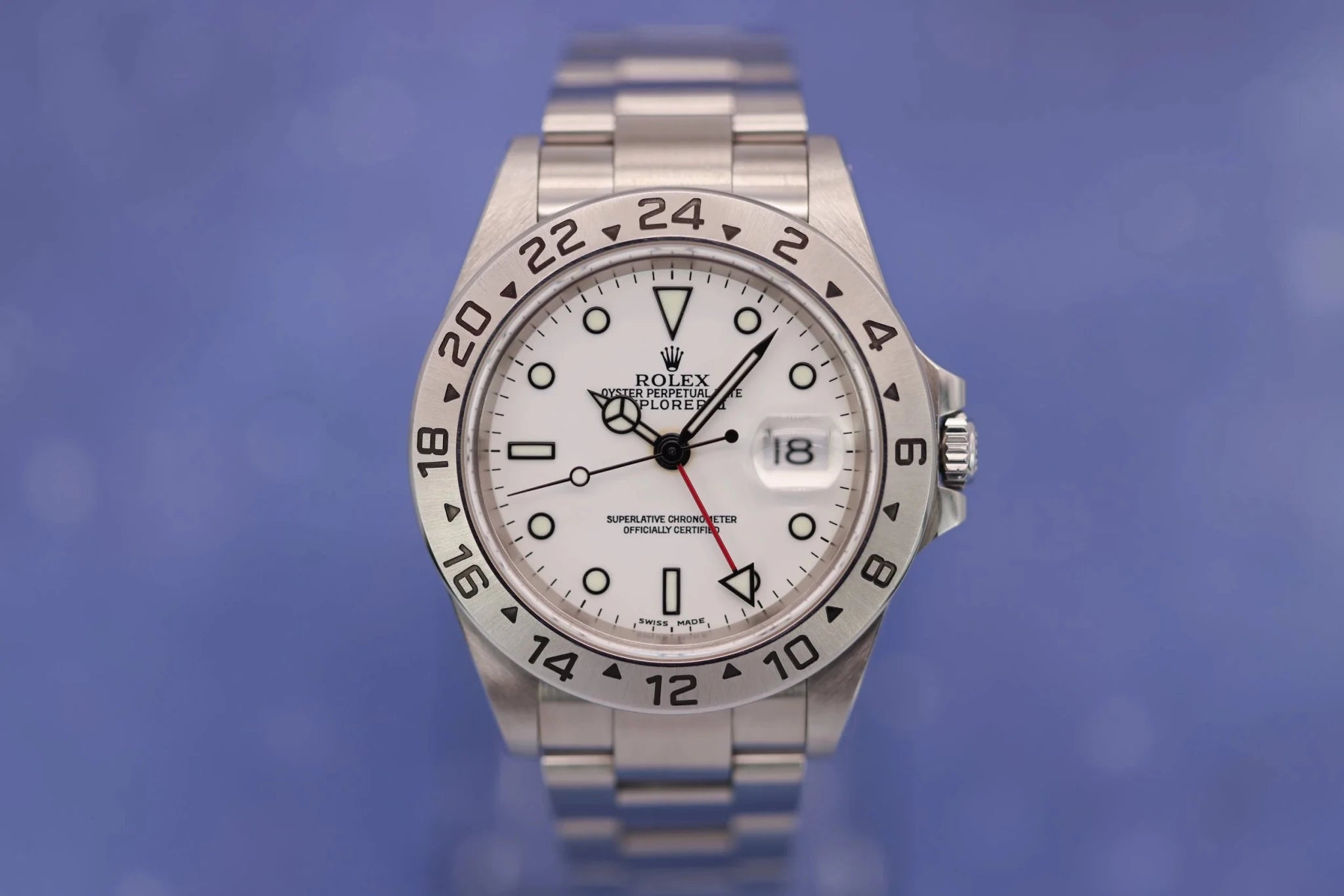 2000 Rolex Explorer II Ref. 16570 Polar | Minty Condition - Sierra Time Co