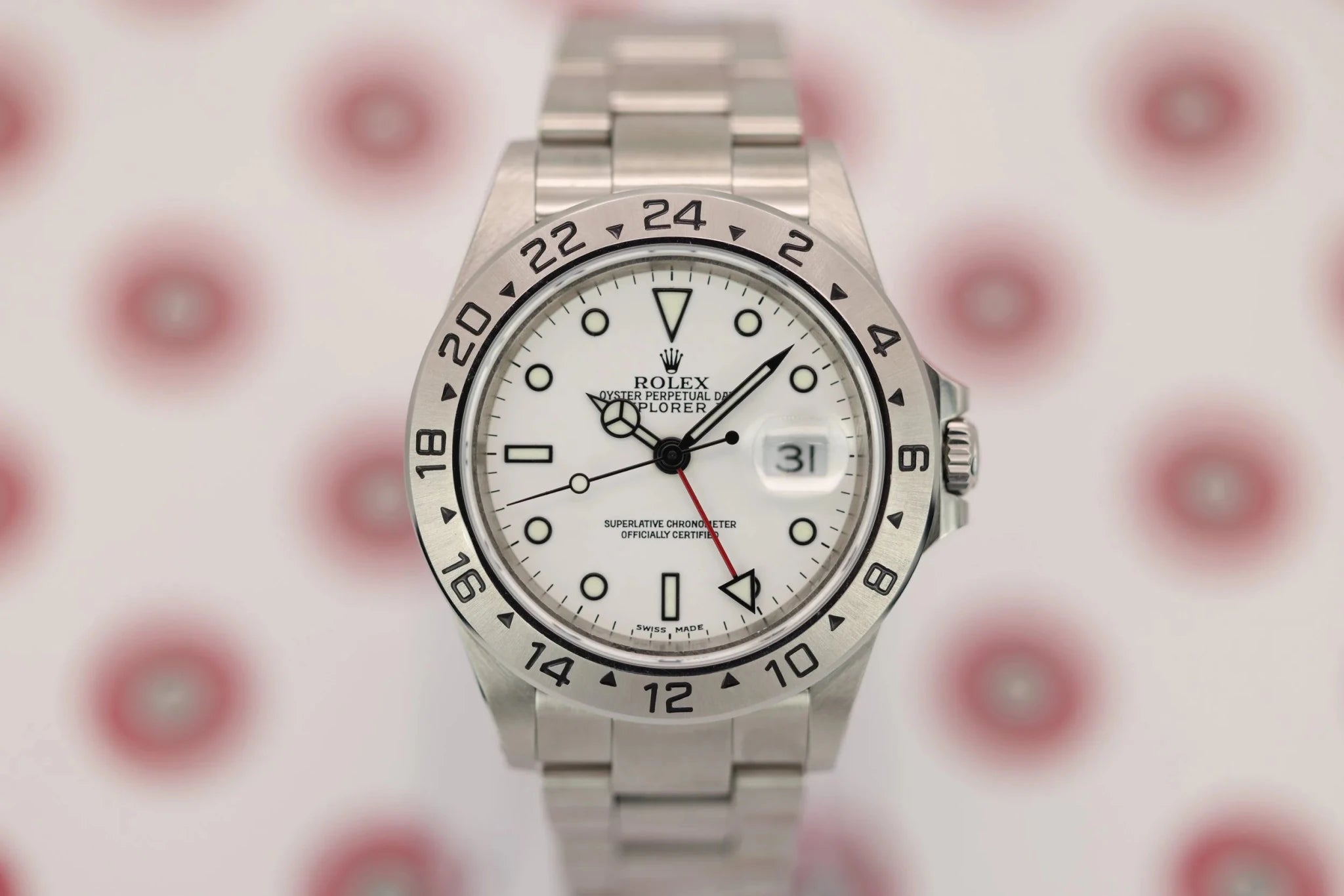 2000 Rolex Explorer II Ref. 16570 Polar | RSC Card - Sierra Time Co