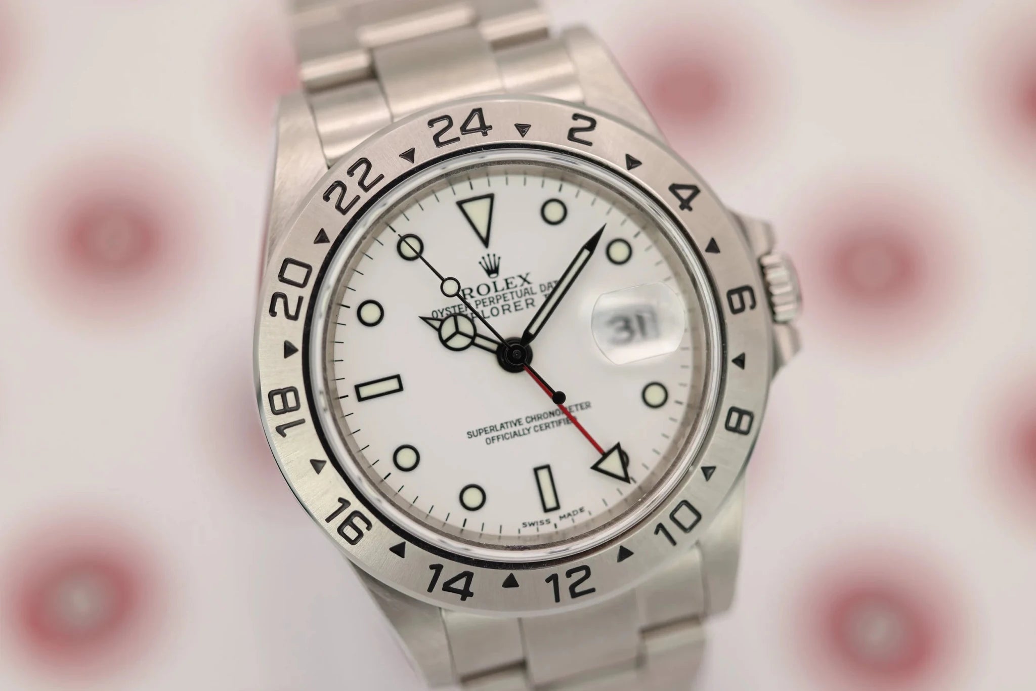 2000 Rolex Explorer II Ref. 16570 Polar | RSC Card - Sierra Time Co