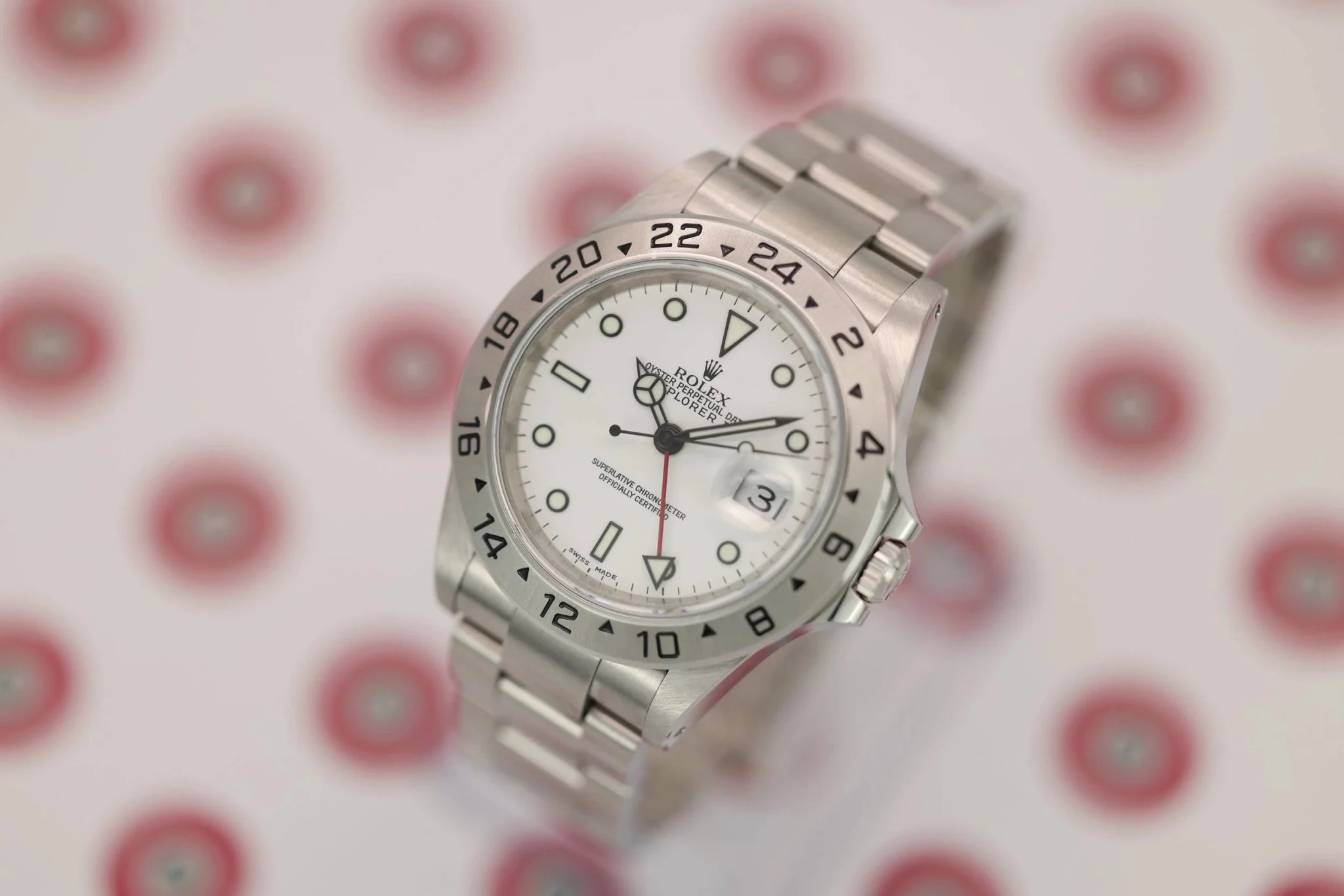 2000 Rolex Explorer II Ref. 16570 Polar | RSC Card - Sierra Time Co