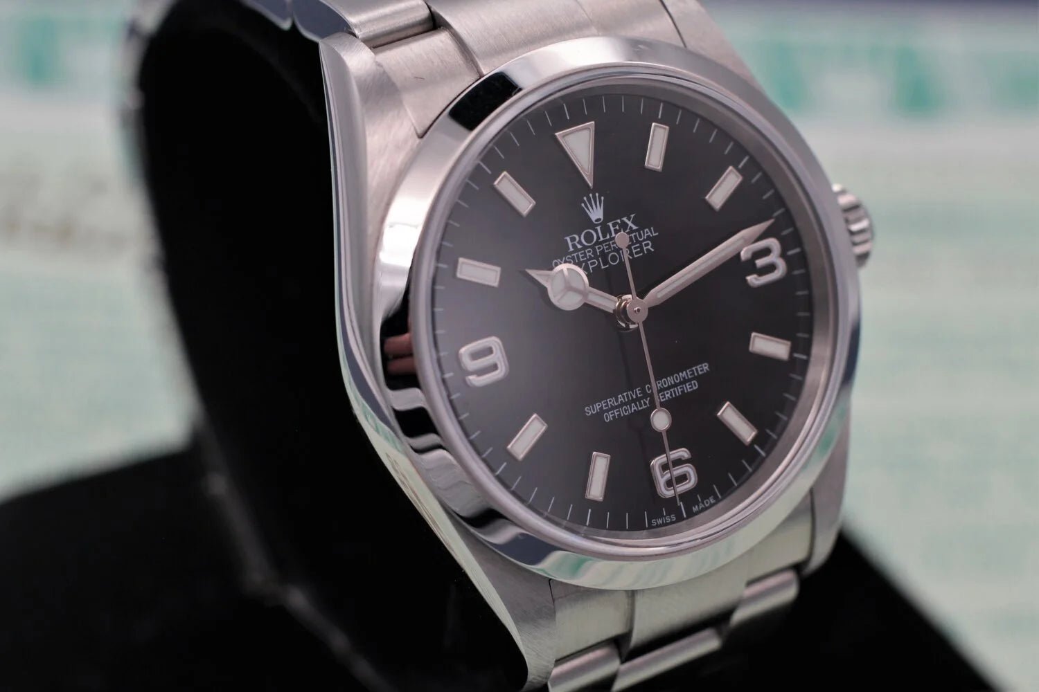 2000 Rolex Explorer l Ref. 114270 Box &amp; Papers - Sierra Time Co