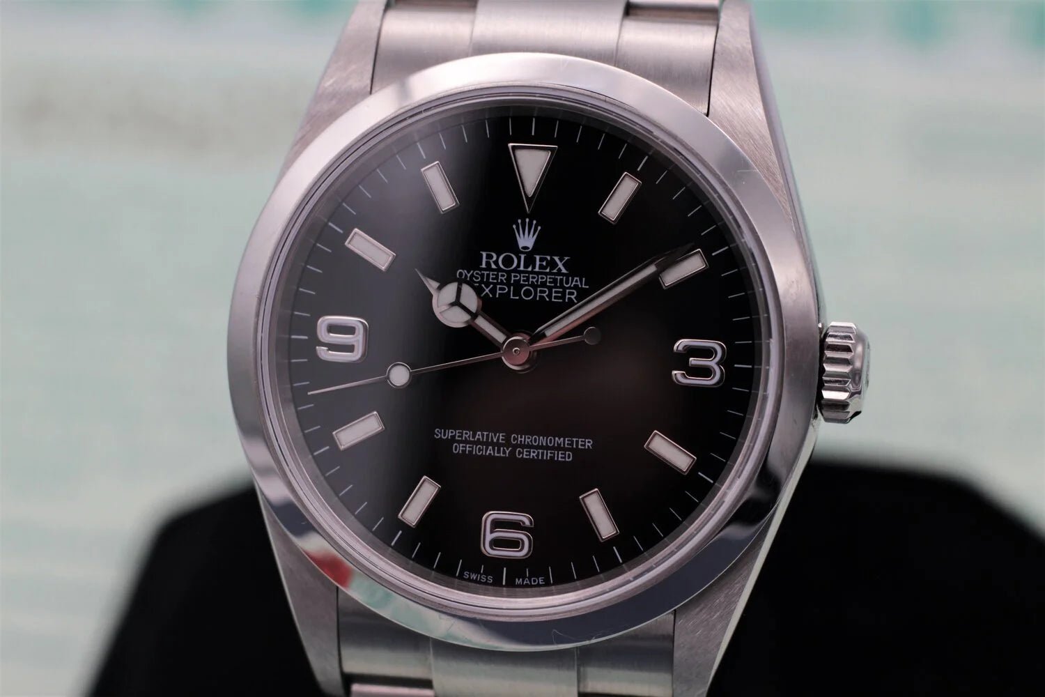2000 Rolex Explorer l Ref. 114270 Box &amp; Papers - Sierra Time Co
