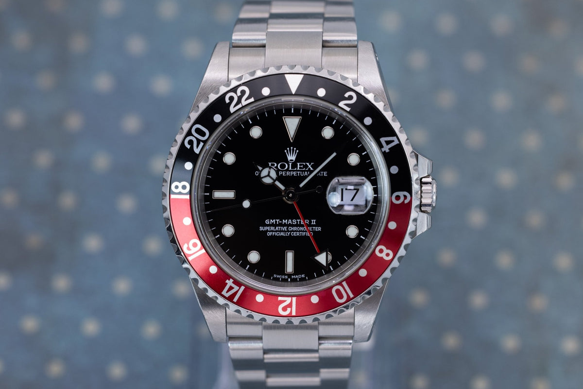 2000 Rolex GMT-Master II Ref. 16710 Coke - Sierra Time Co