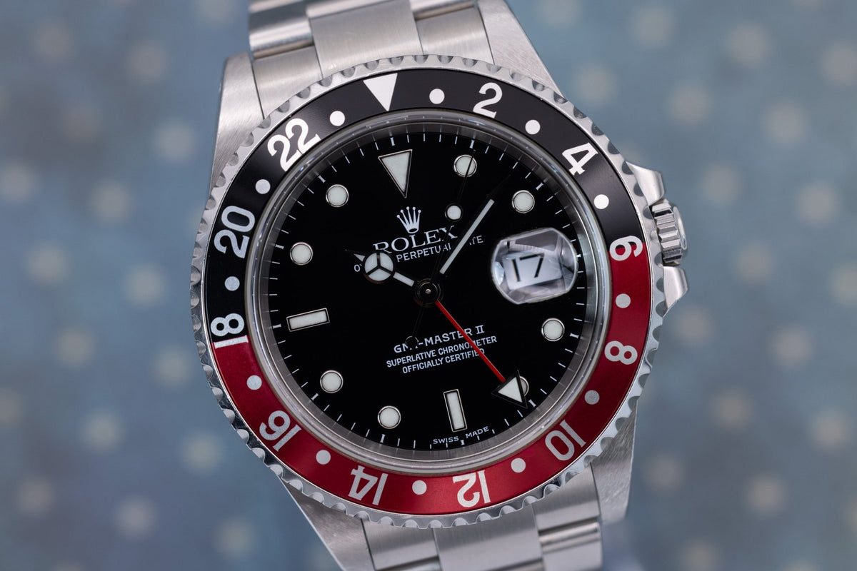 2000 Rolex GMT-Master II Ref. 16710 Coke - Sierra Time Co