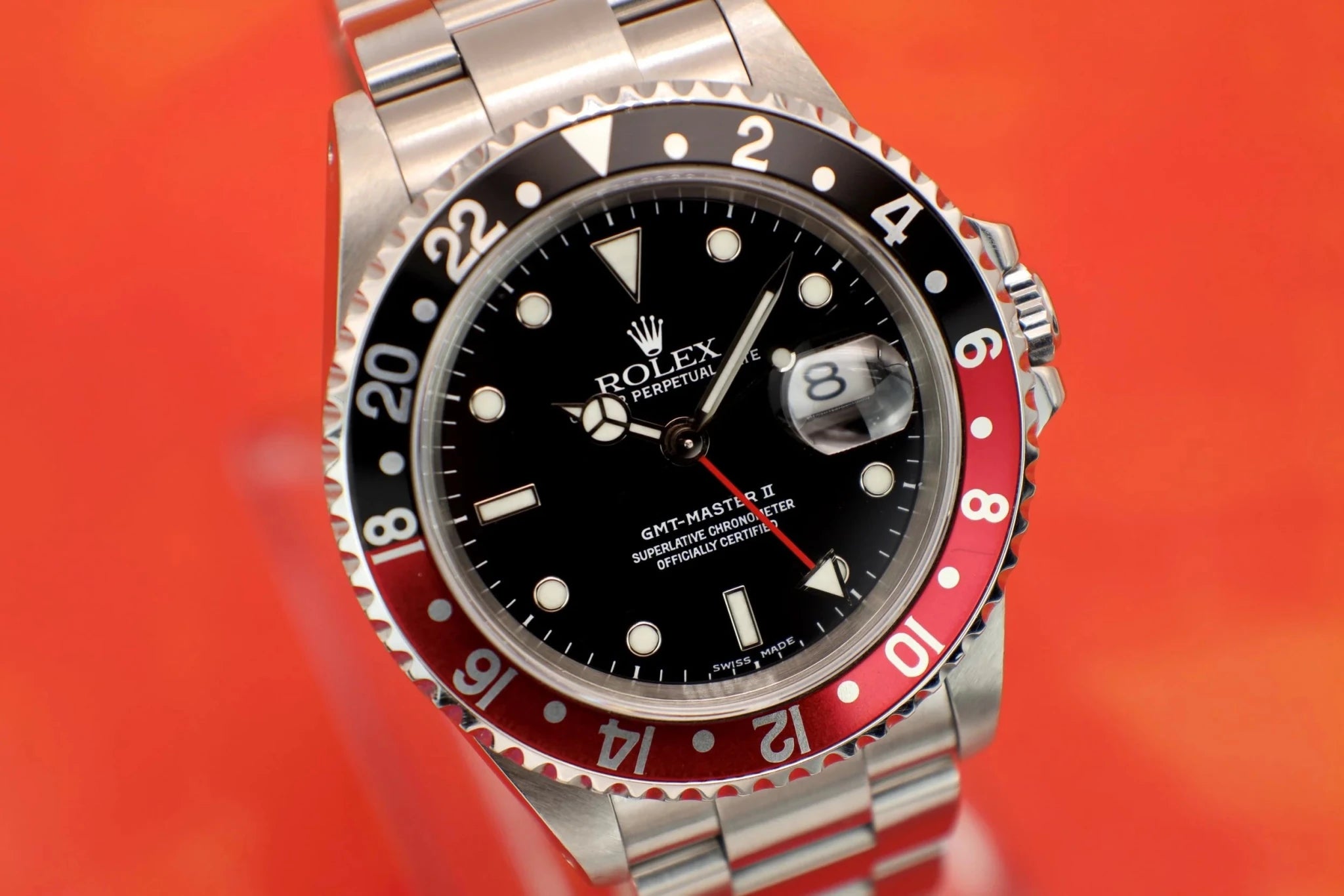 2000 Rolex GMT Master II Ref. 16710 Coke | Box and Papers | Serviced - Sierra Time Co