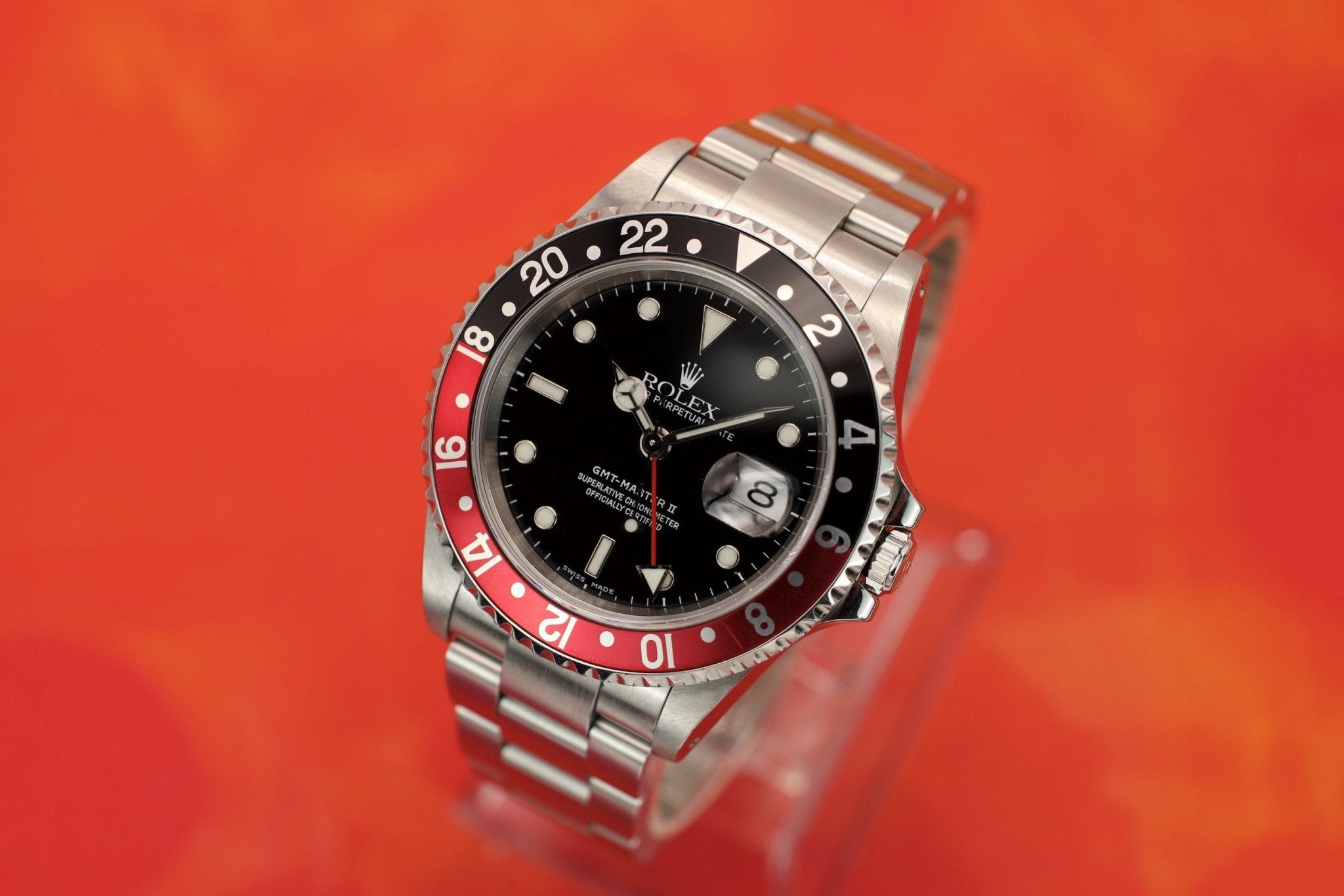 2000 Rolex GMT Master II Ref. 16710 Coke | Box and Papers | Serviced - Sierra Time Co
