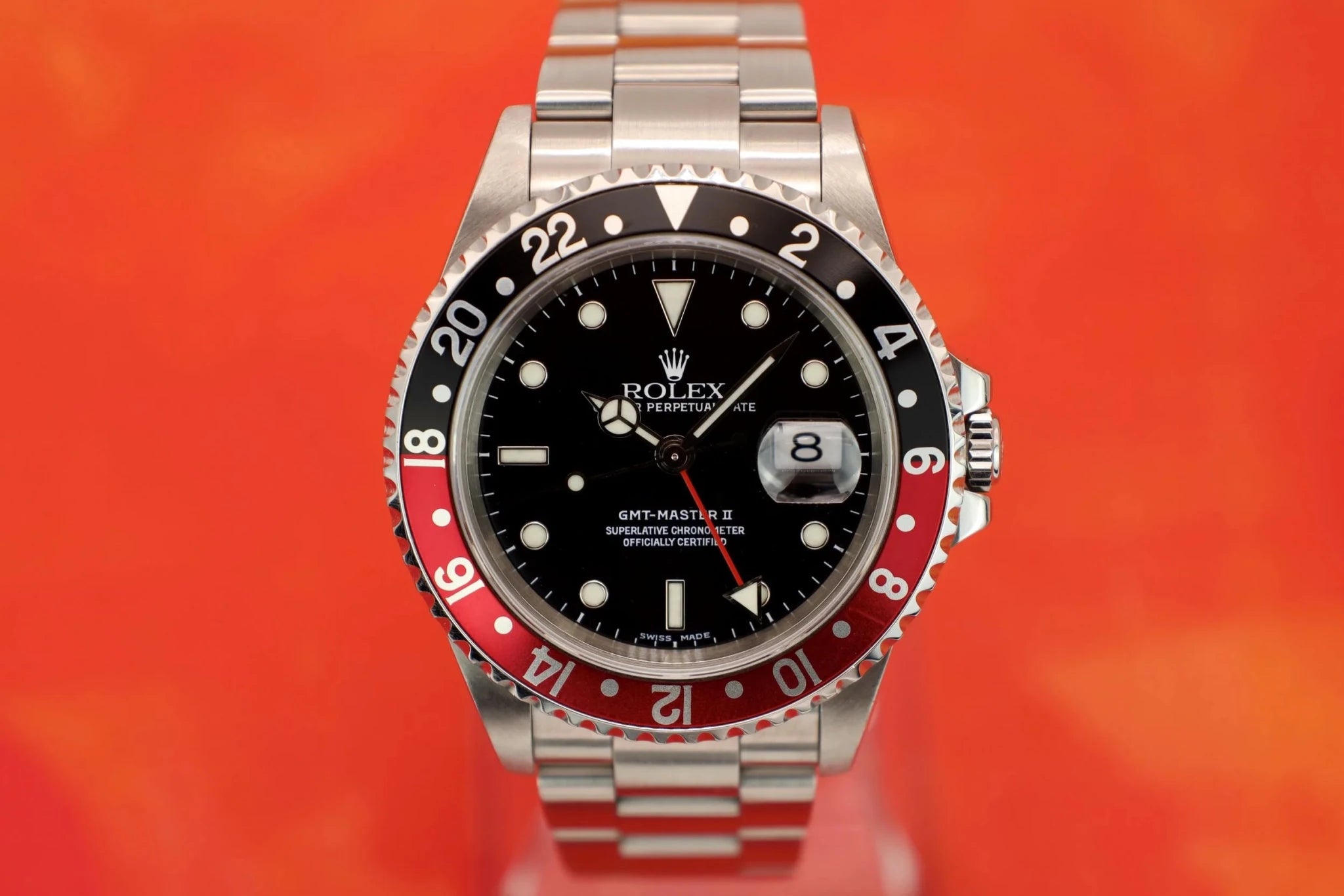 2000 Rolex GMT Master II Ref. 16710 Coke | Box and Papers | Serviced - Sierra Time Co