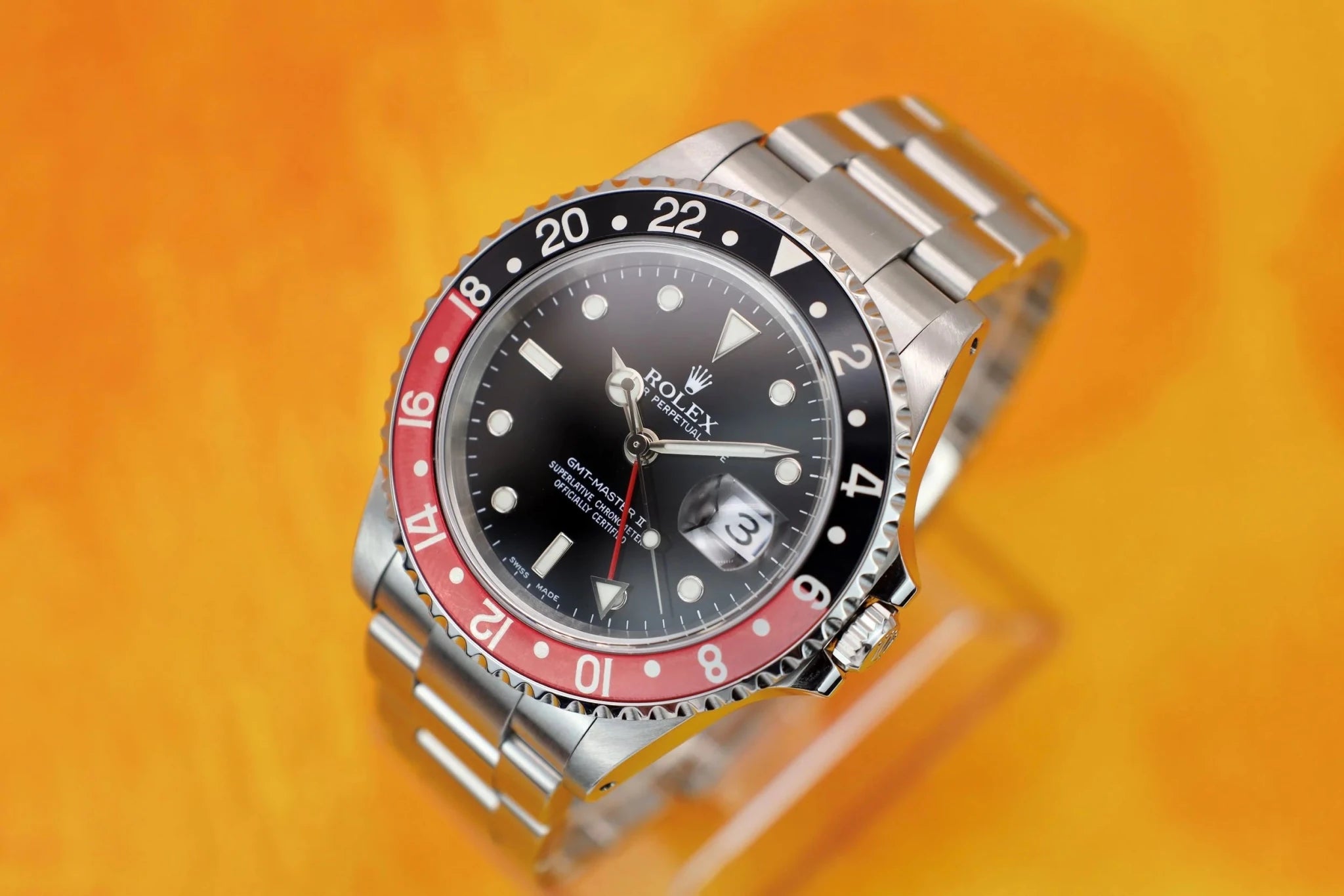 2000 Rolex GMT Master II Ref. 16710 Coke | Full Set - Sierra Time Co