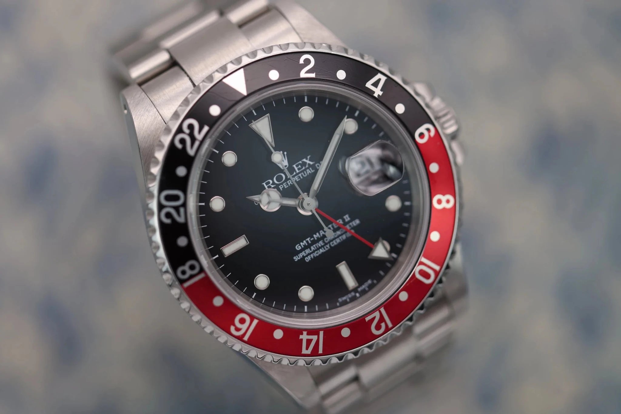 2000 Rolex GMT Master II Ref. 16710 | Coke | Papers | Serviced - Sierra Time Co