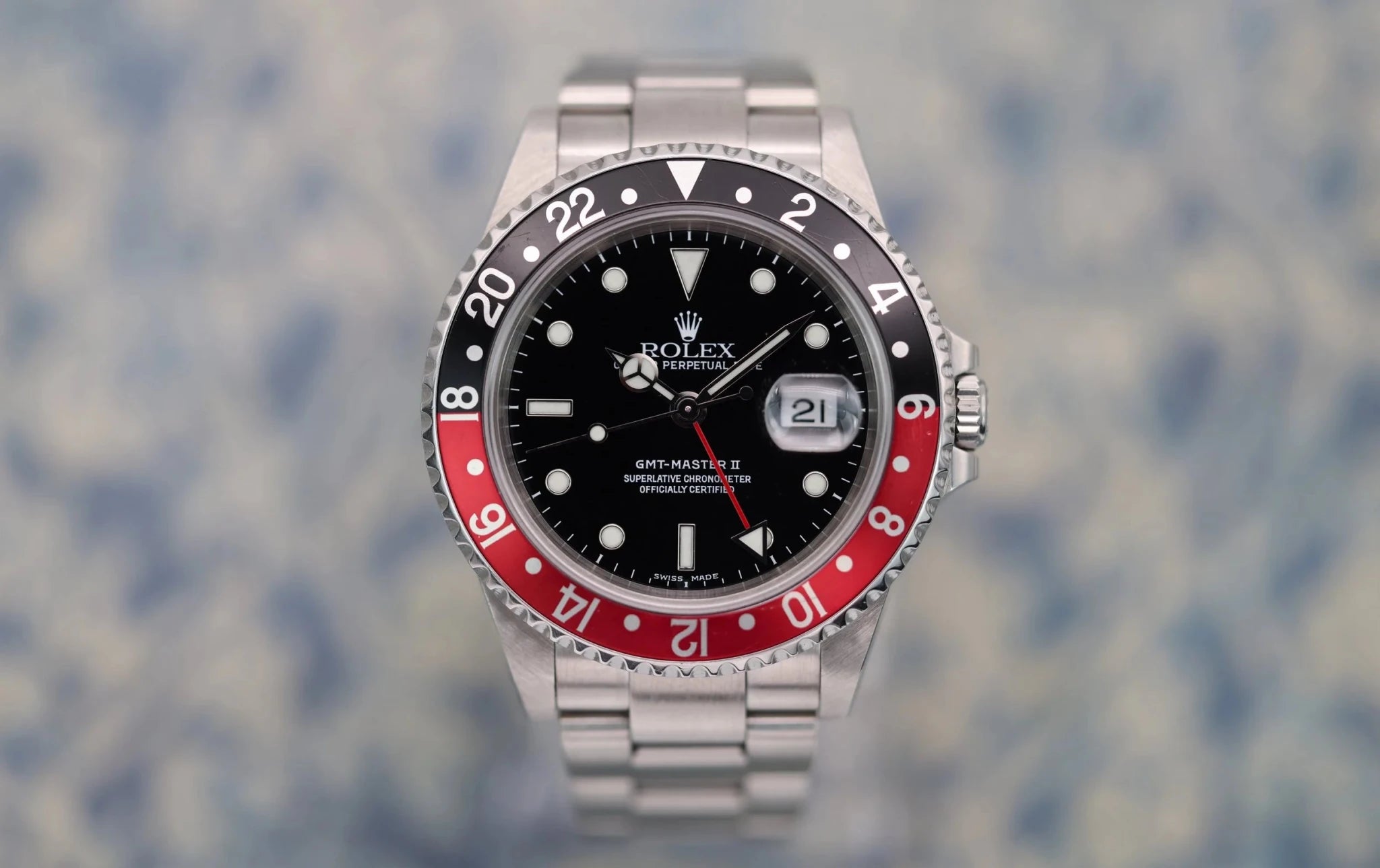 2000 Rolex GMT Master II Ref. 16710 | Coke | Papers | Serviced - Sierra Time Co