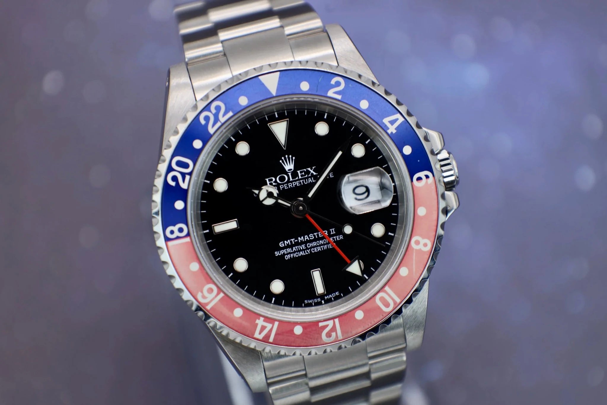 2000 Rolex GMT Master II Ref. 16710 | Faded Pepsi | Full Set - Sierra Time Co