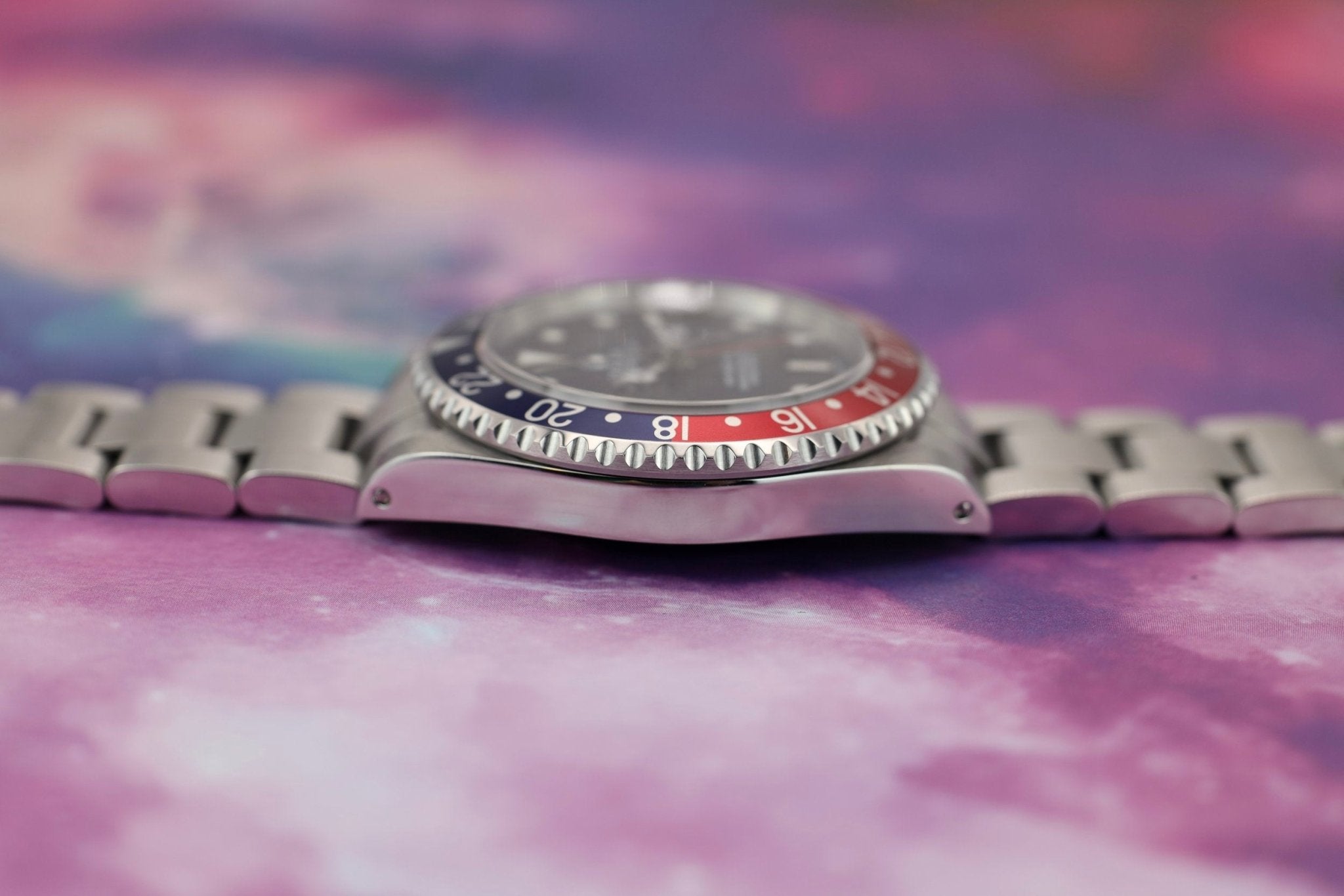 2000 Rolex GMT Master II Ref. 16710 Pepsi - Sierra Time Co