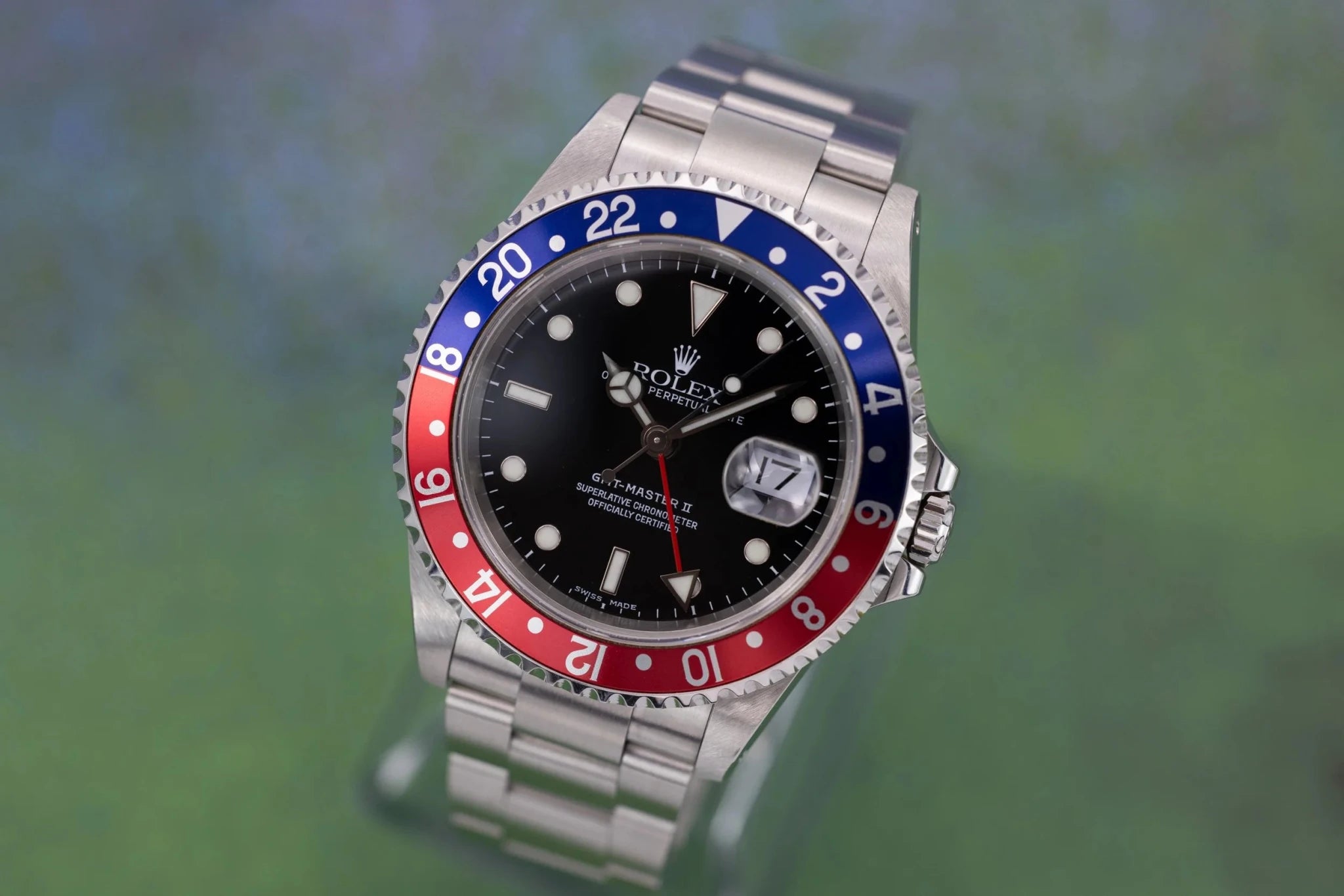 2000 Rolex GMT Master II Ref. 16710 Pepsi | Mint Condition - Sierra Time Co