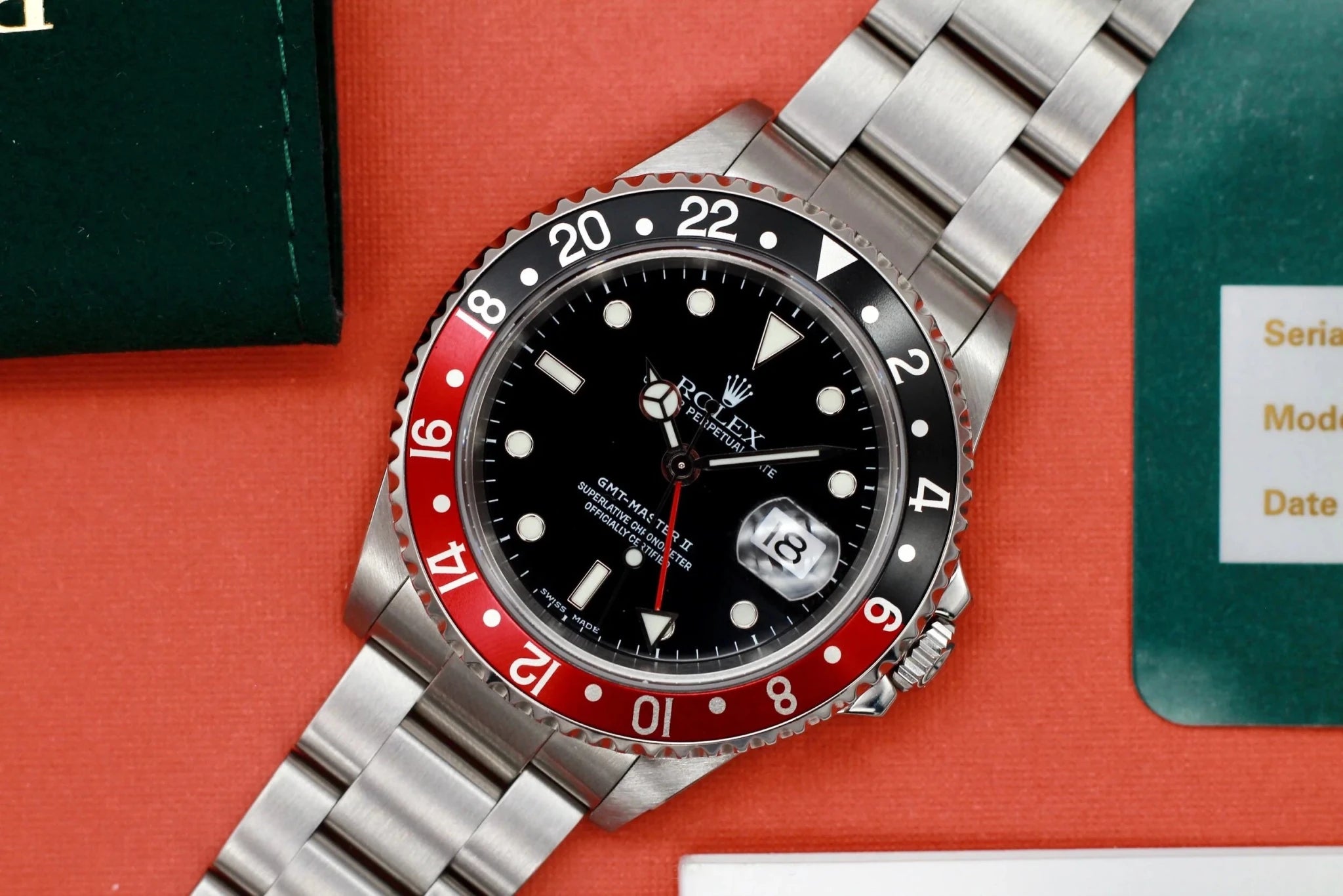 2000 Rolex GMT Master ll Ref. 16710 | 2020 Rolex Service - Sierra Time Co