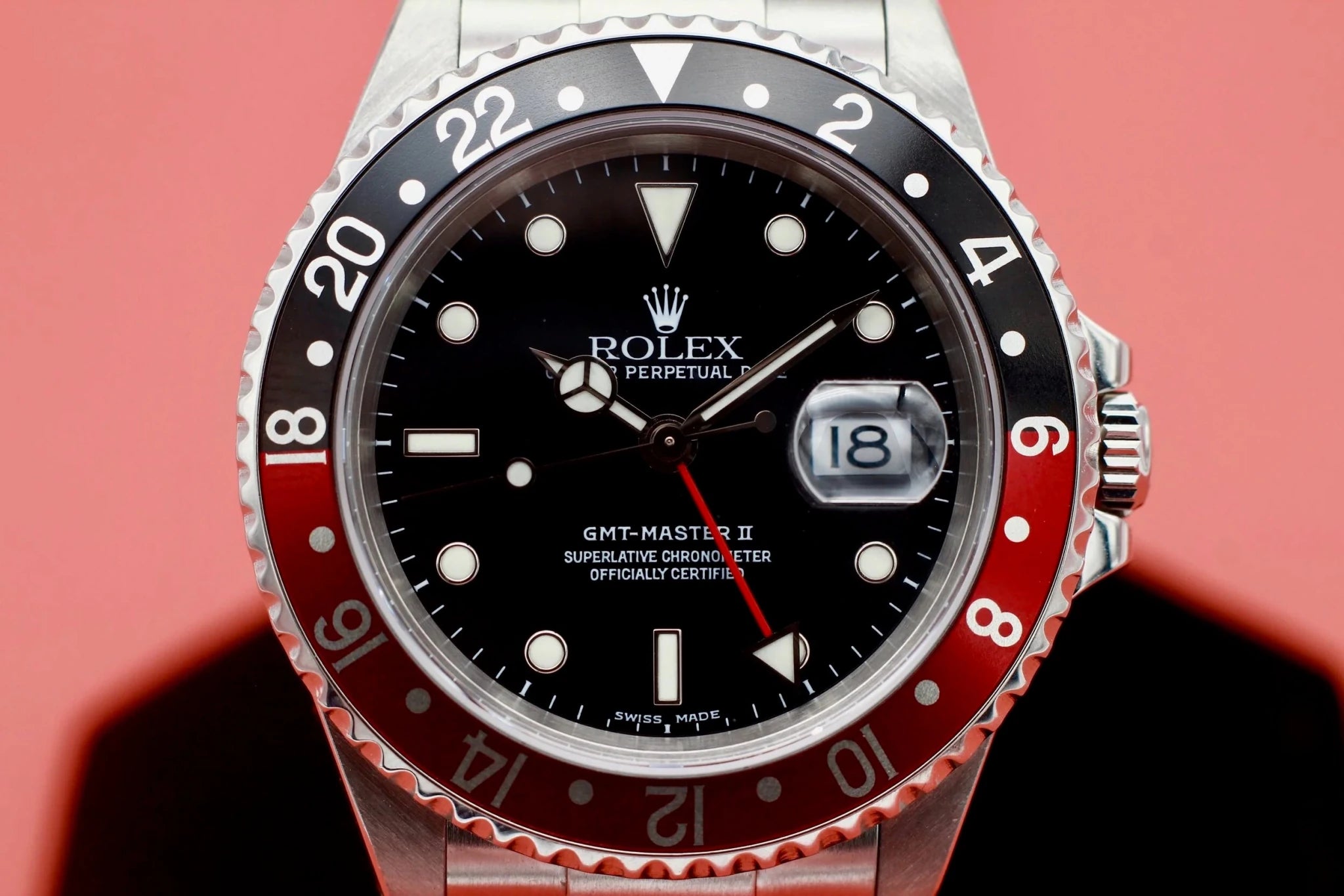 2000 Rolex GMT Master ll Ref. 16710 | 2020 Rolex Service - Sierra Time Co