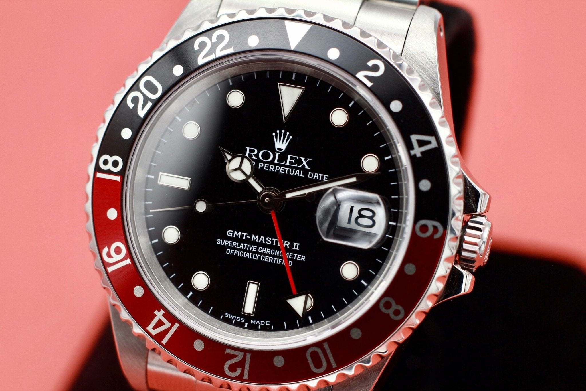 2000 Rolex GMT Master ll Ref. 16710 | 2020 Rolex Service - Sierra Time Co