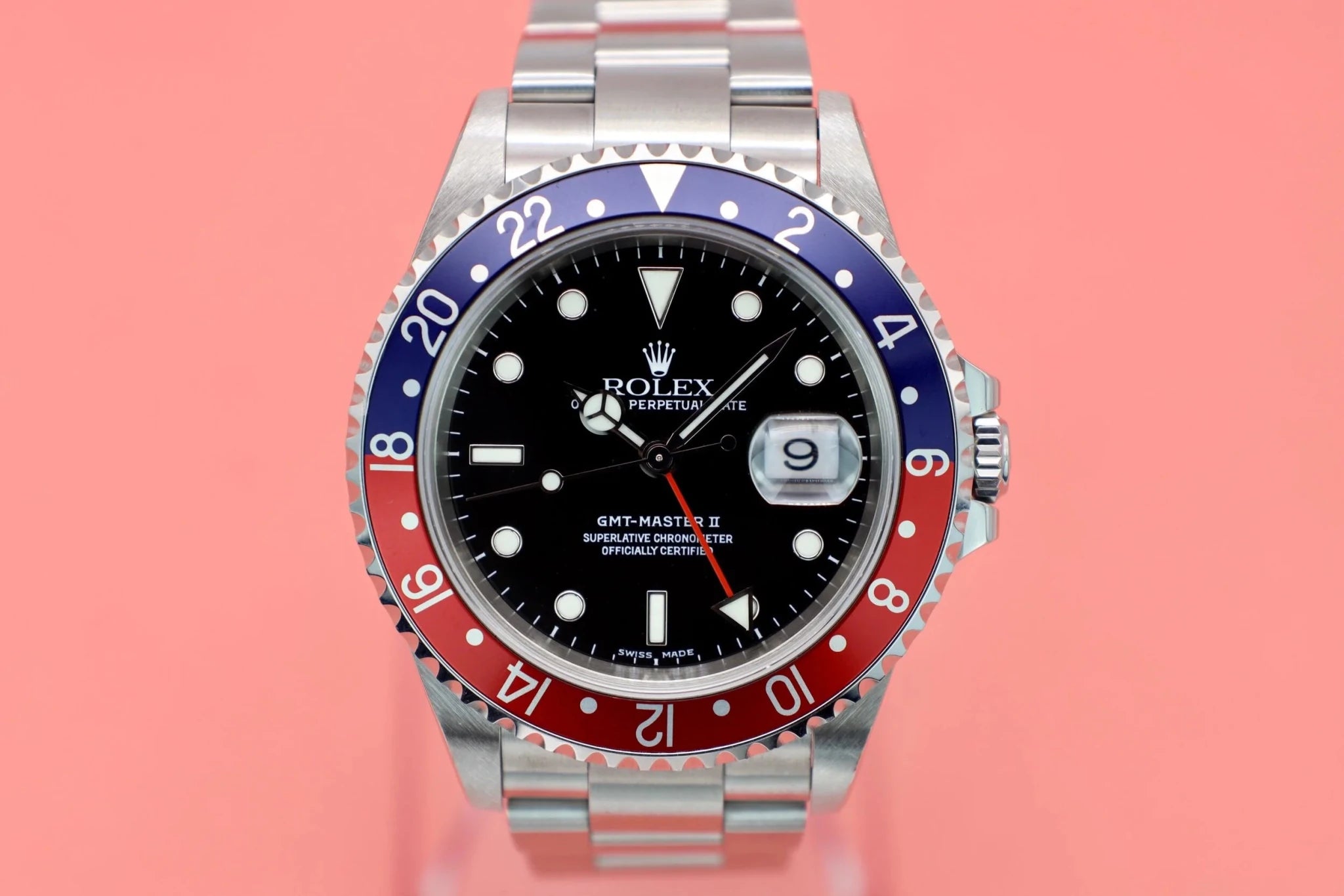 2000 Rolex GMT Master ll Ref. 16710 | Papers - Sierra Time Co