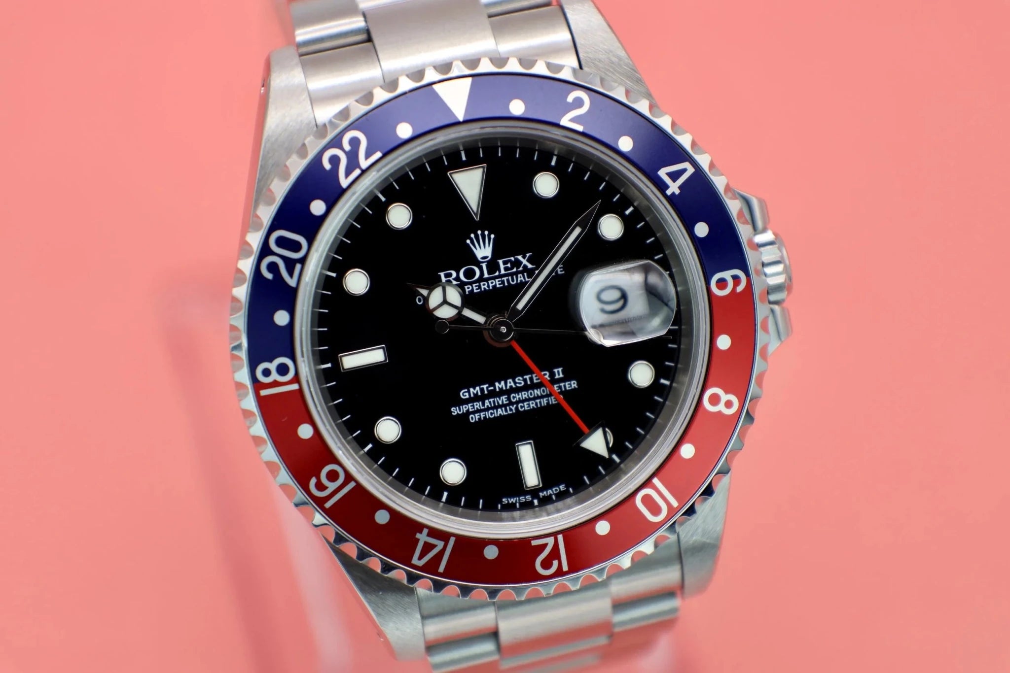 2000 Rolex GMT Master ll Ref. 16710 | Papers - Sierra Time Co
