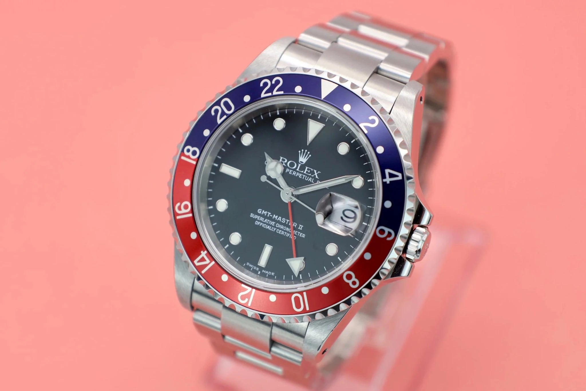 2000 Rolex GMT Master ll Ref. 16710 | Papers - Sierra Time Co