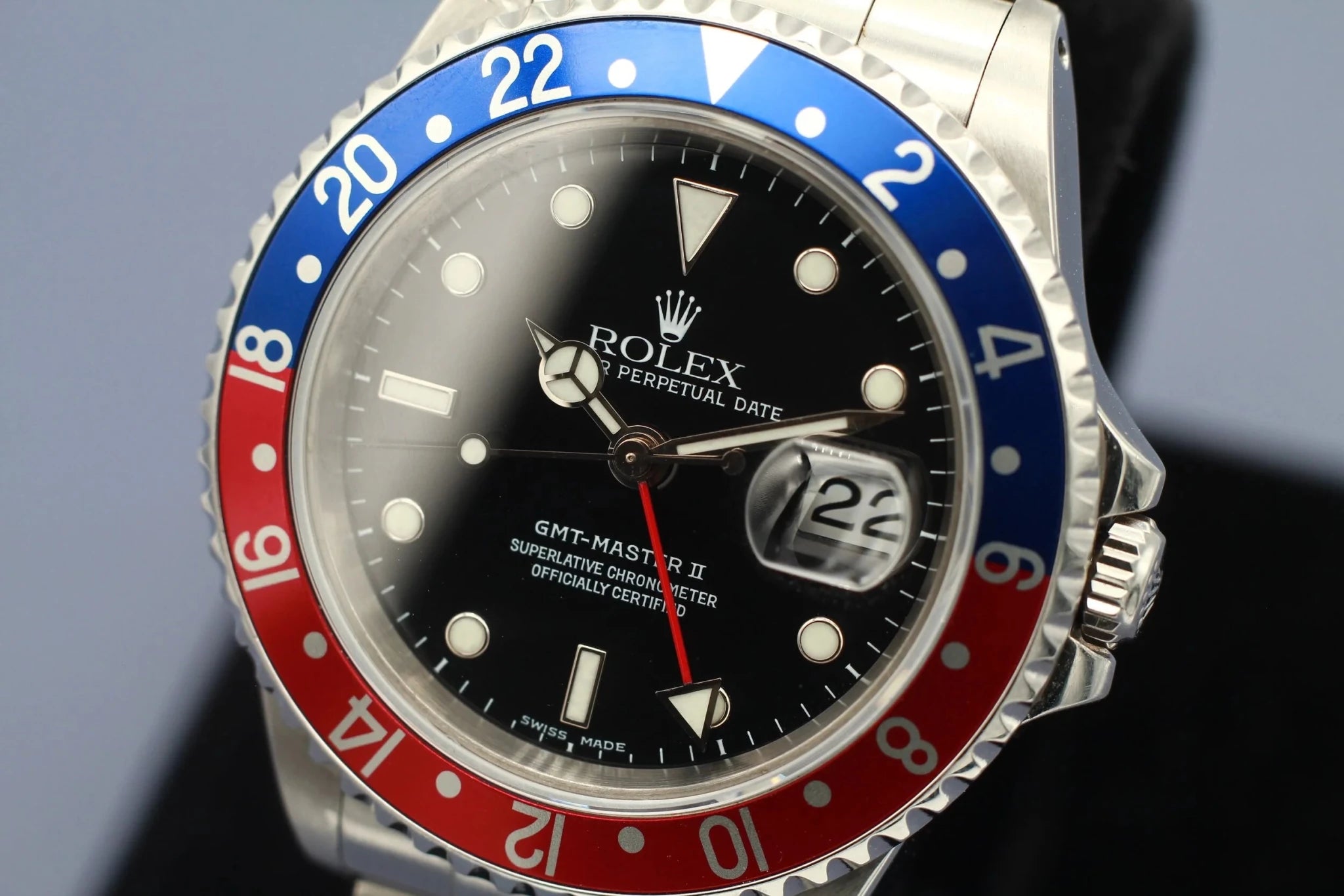 2000 Rolex GMT Master ll Ref. 16710 | RSC Service Records - Sierra Time Co
