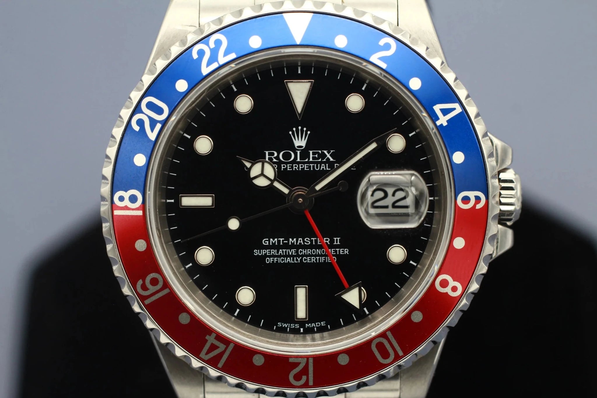 2000 Rolex GMT Master ll Ref. 16710 | RSC Service Records - Sierra Time Co