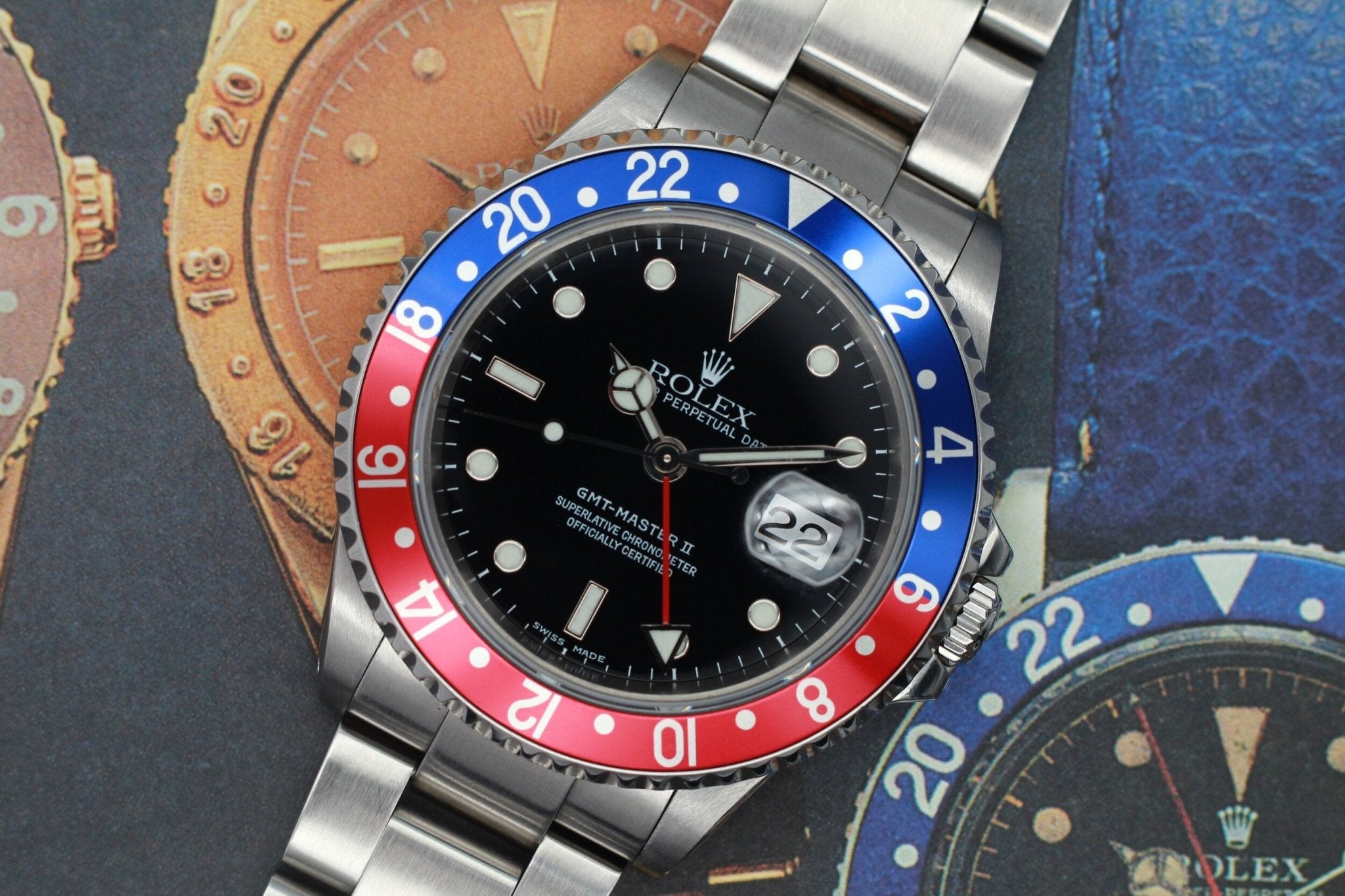 2000 Rolex GMT Master ll Ref. 16710 | RSC Service Records - Sierra Time Co