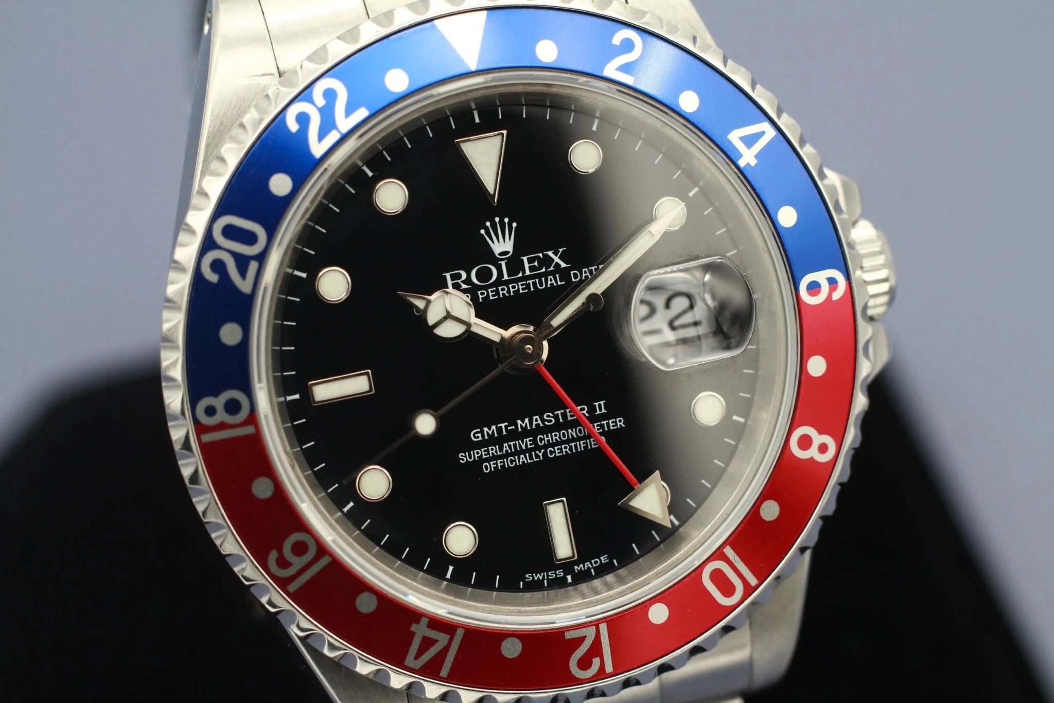 2000 Rolex GMT Master ll Ref. 16710 | RSC Service Records - Sierra Time Co