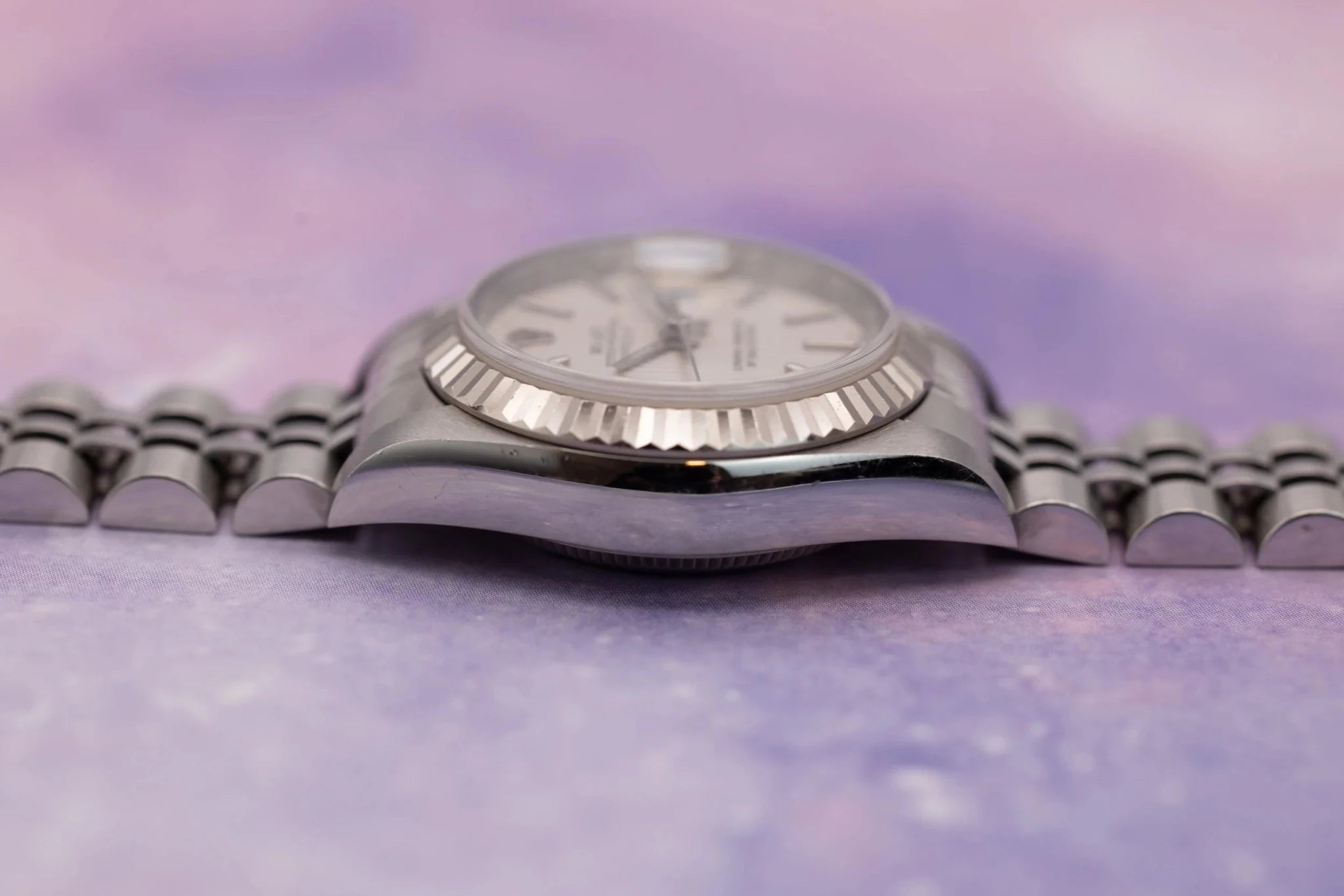 2000 Rolex Ladies Datejust Ref. 79174 | Silver Tapestry Dial - Sierra Time Co