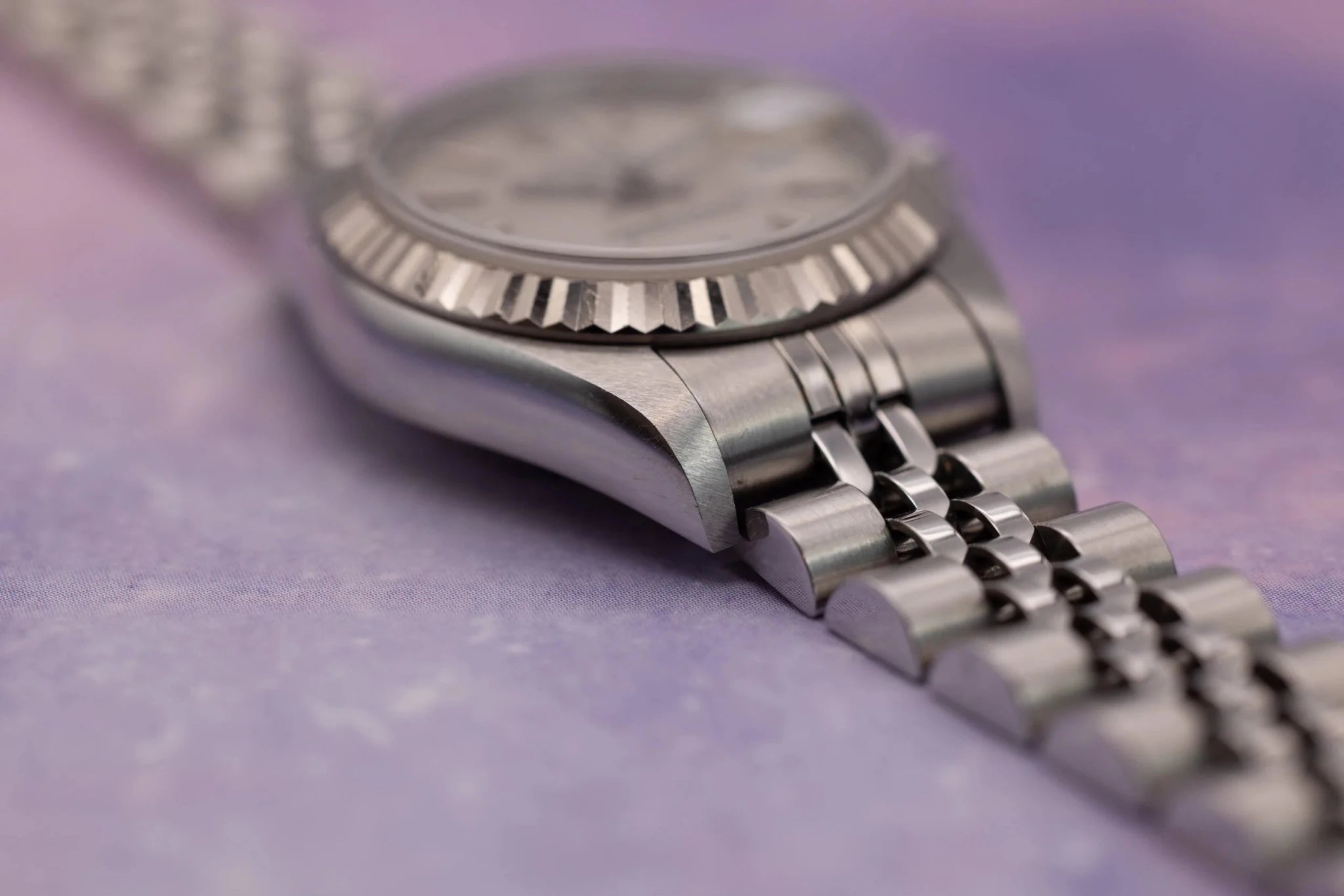 2000 Rolex Ladies Datejust Ref. 79174 | Silver Tapestry Dial - Sierra Time Co
