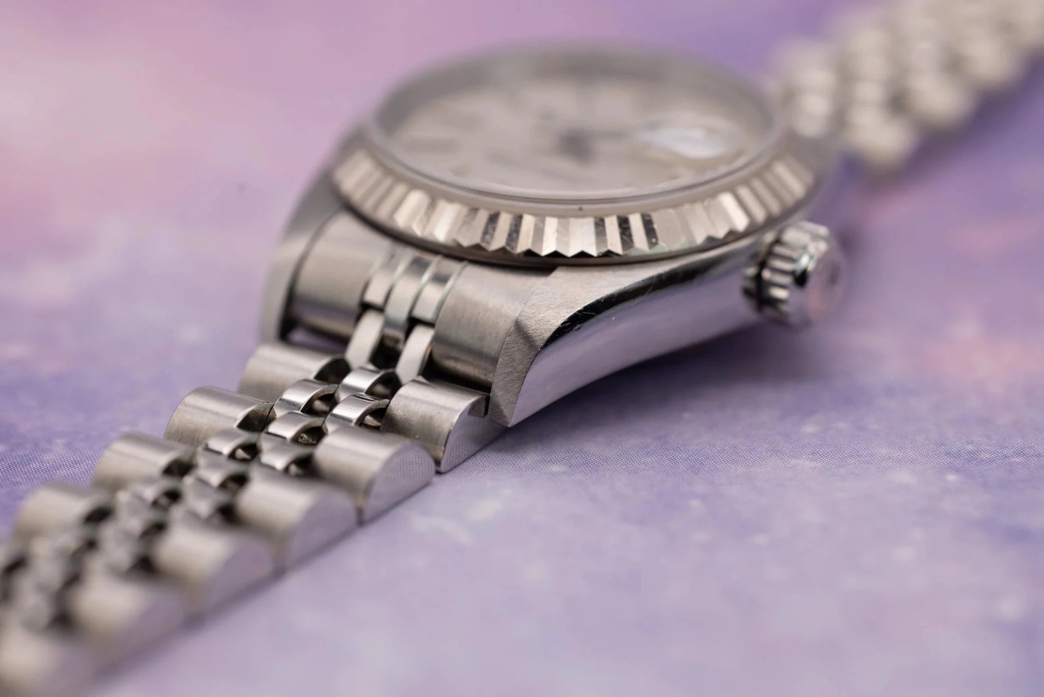 2000 Rolex Ladies Datejust Ref. 79174 | Silver Tapestry Dial - Sierra Time Co
