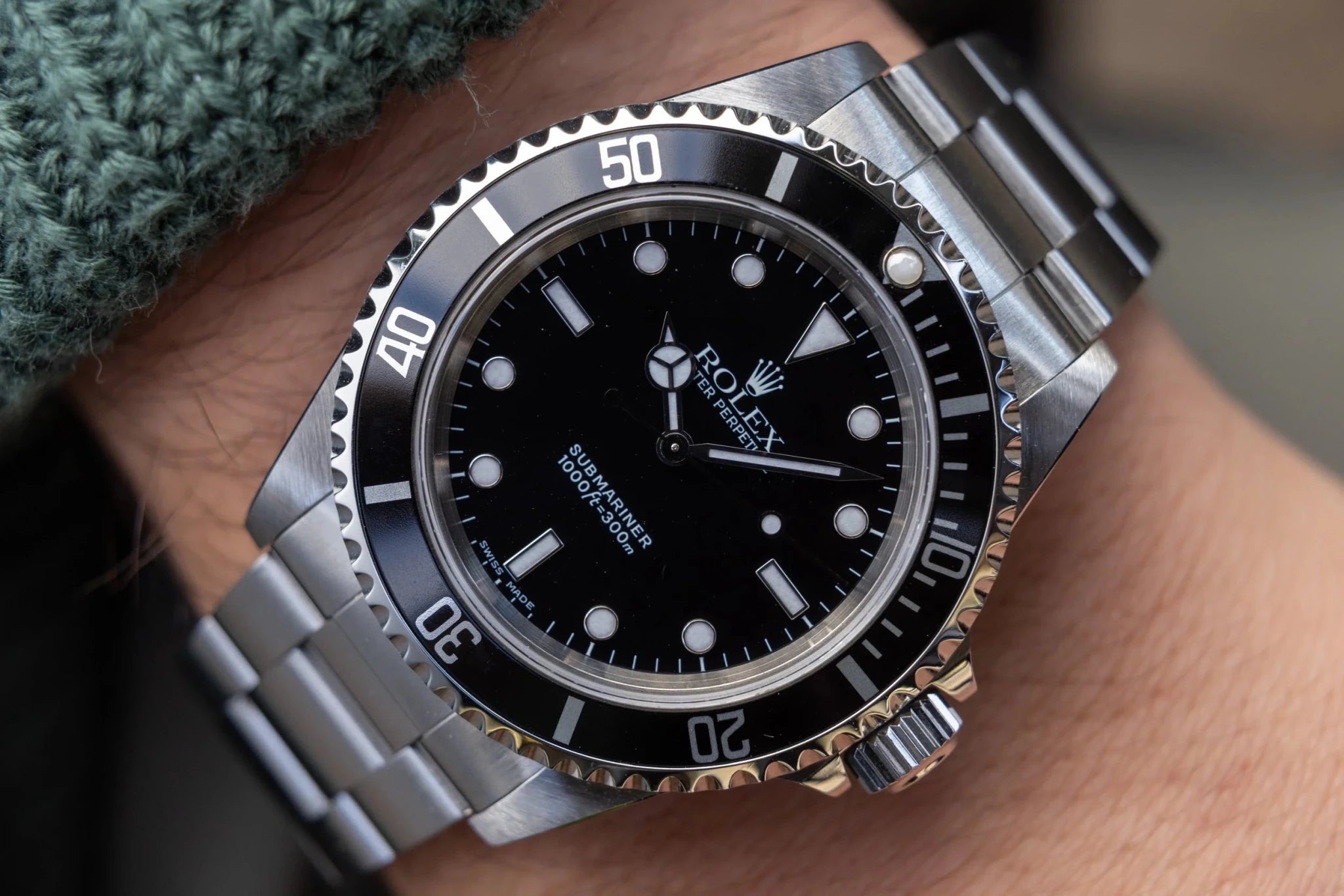 2000 Rolex Submariner Ref. 14060 | 2-Liner | Box and Papers - Sierra Time Co