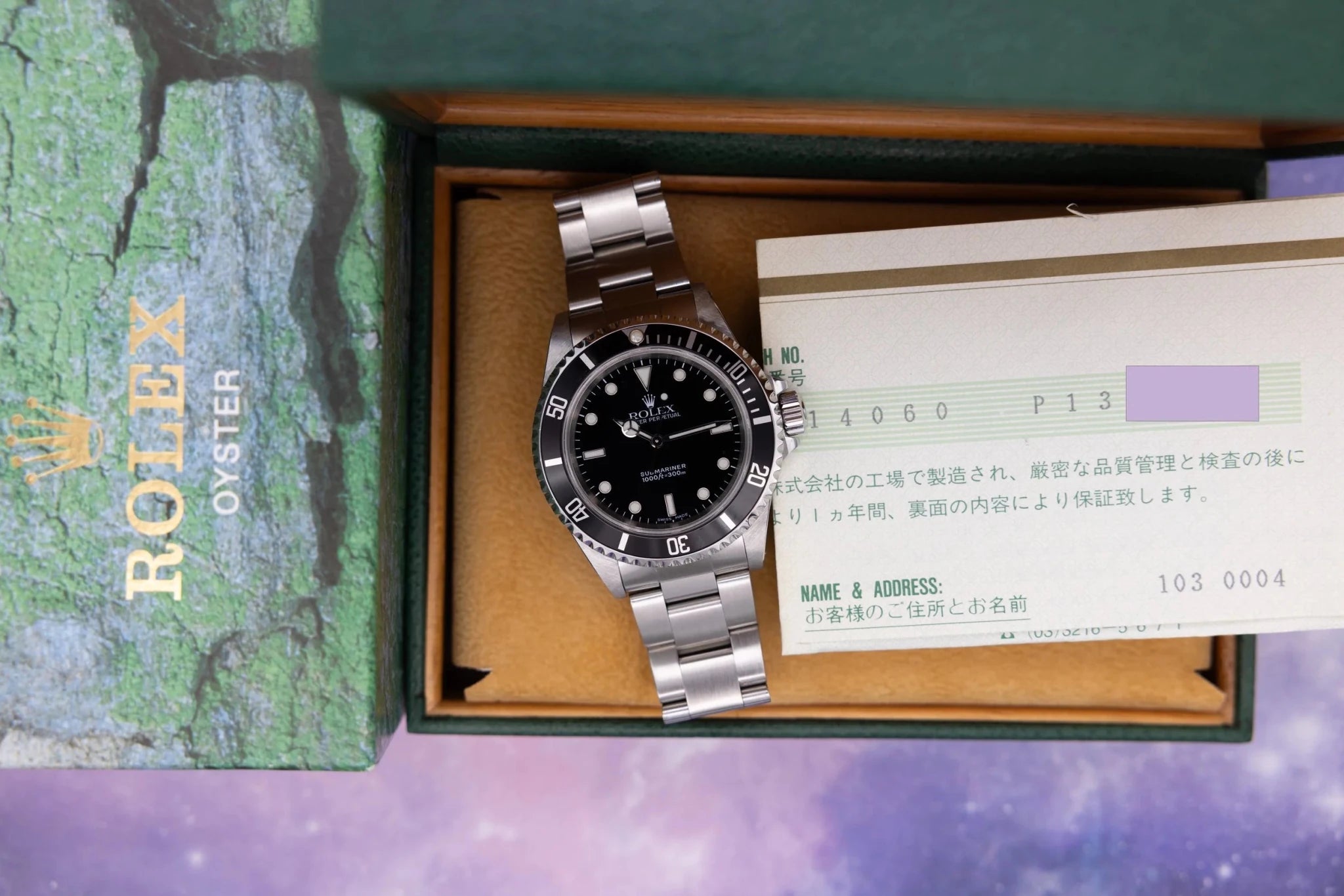 2000 Rolex Submariner Ref. 14060 | 2-Liner | Box and Papers - Sierra Time Co