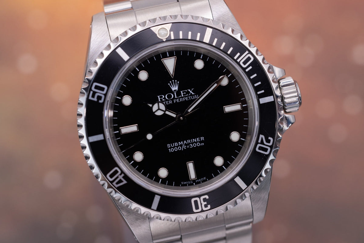 2000 Rolex Submariner Ref. 14060 | Box and Papers - Sierra Time Co