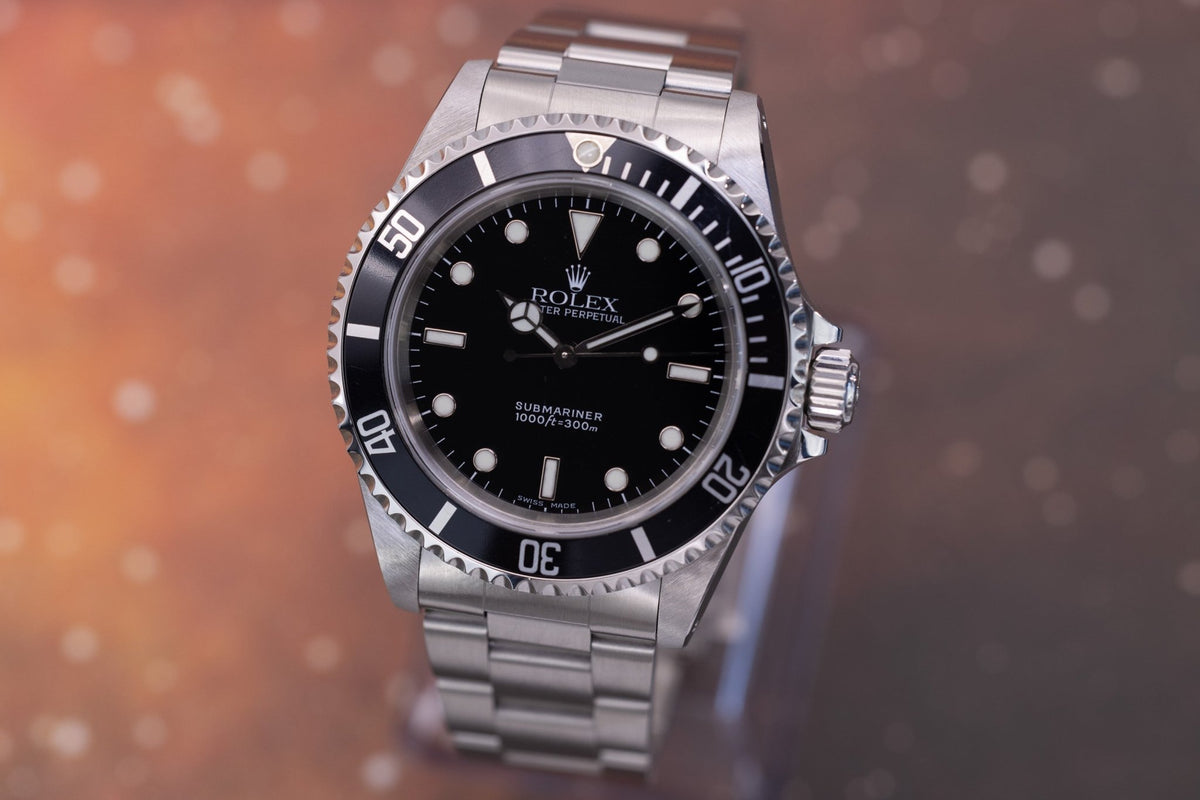 2000 Rolex Submariner Ref. 14060 | Box and Papers - Sierra Time Co