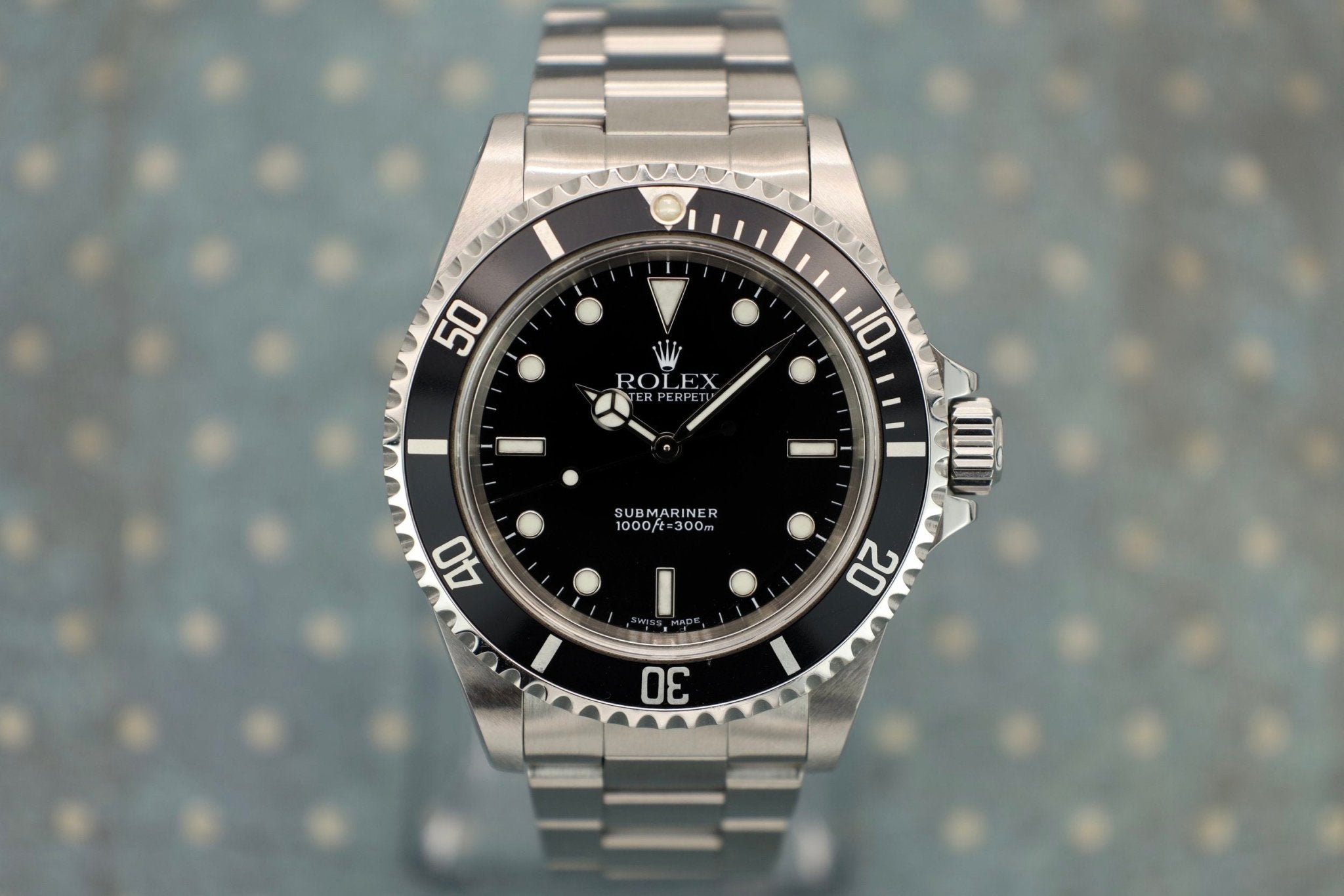 2000 Rolex Submariner Ref. 14060 | Box and Papers - Sierra Time Co