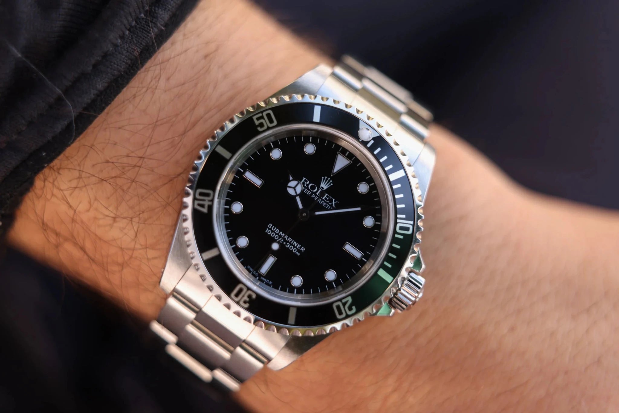 2000 Rolex Submariner Ref. 14060 | Two-Liner | Box and Papers - Sierra Time Co