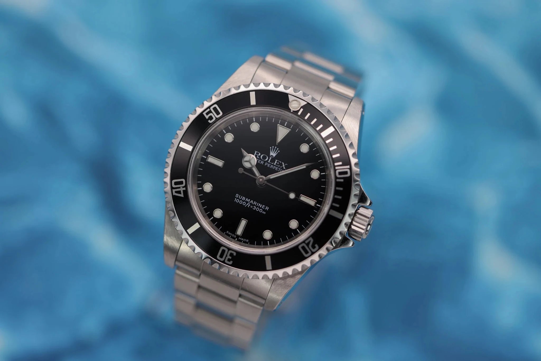 2000 Rolex Submariner Ref. 14060 | Two-Liner | Box and Papers - Sierra Time Co