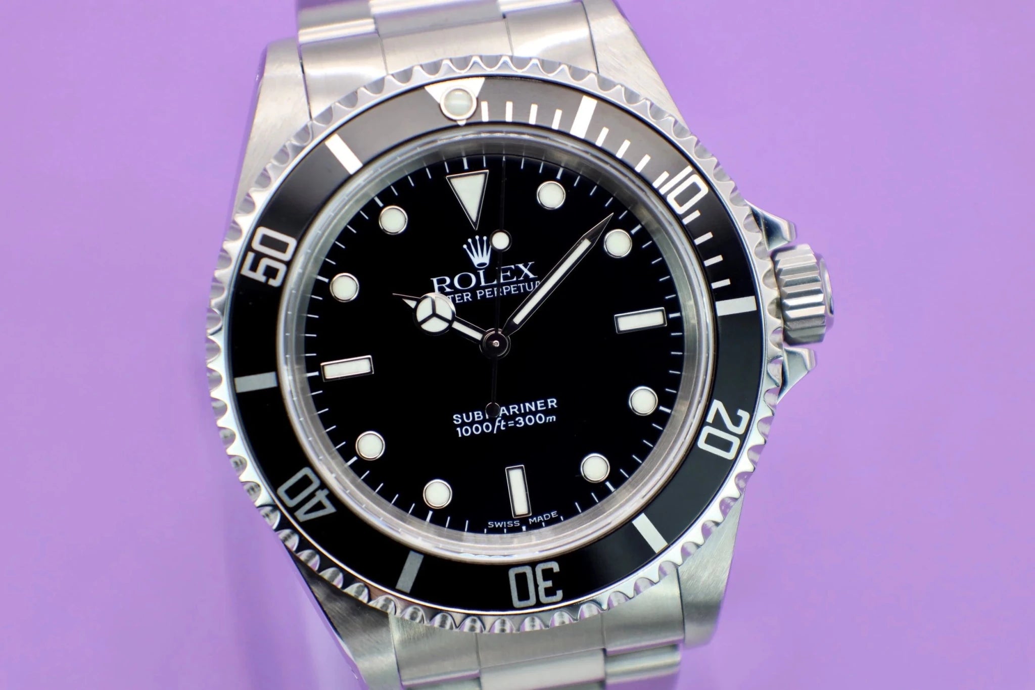 2000 Rolex Submariner Ref. 14060m | Papers - Sierra Time Co