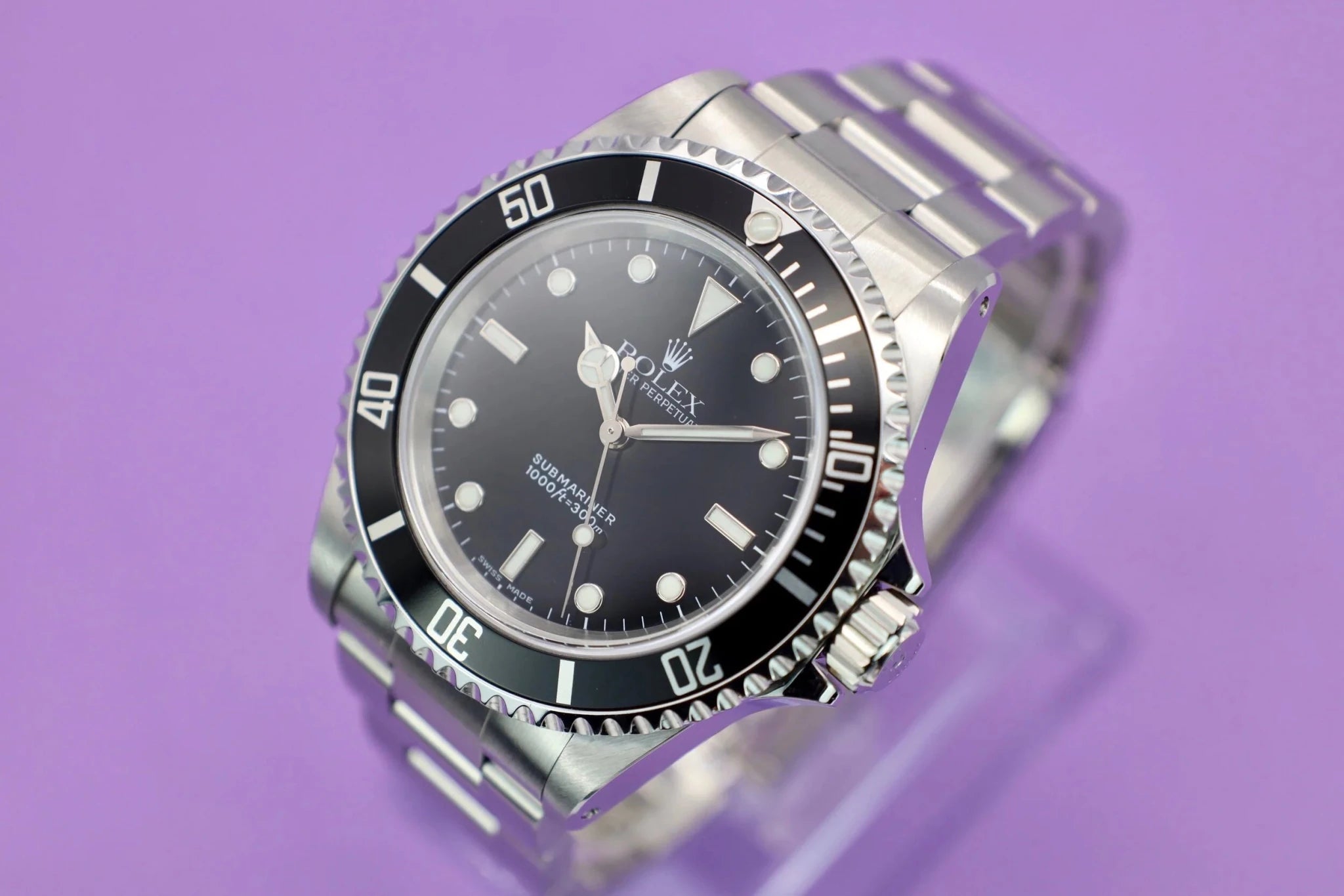 2000 Rolex Submariner Ref. 14060m | Papers - Sierra Time Co