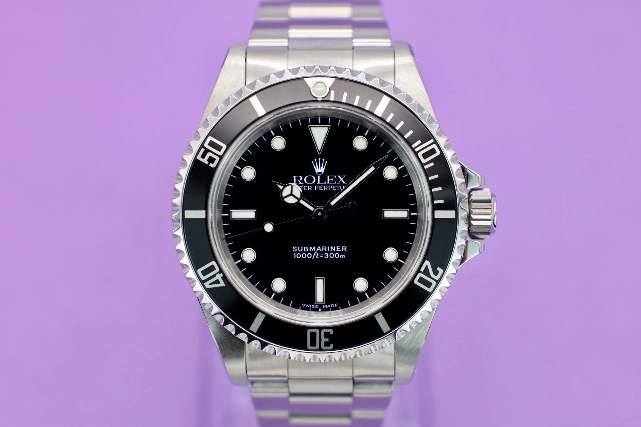 2000 Rolex Submariner Ref. 14060m | Papers - Sierra Time Co