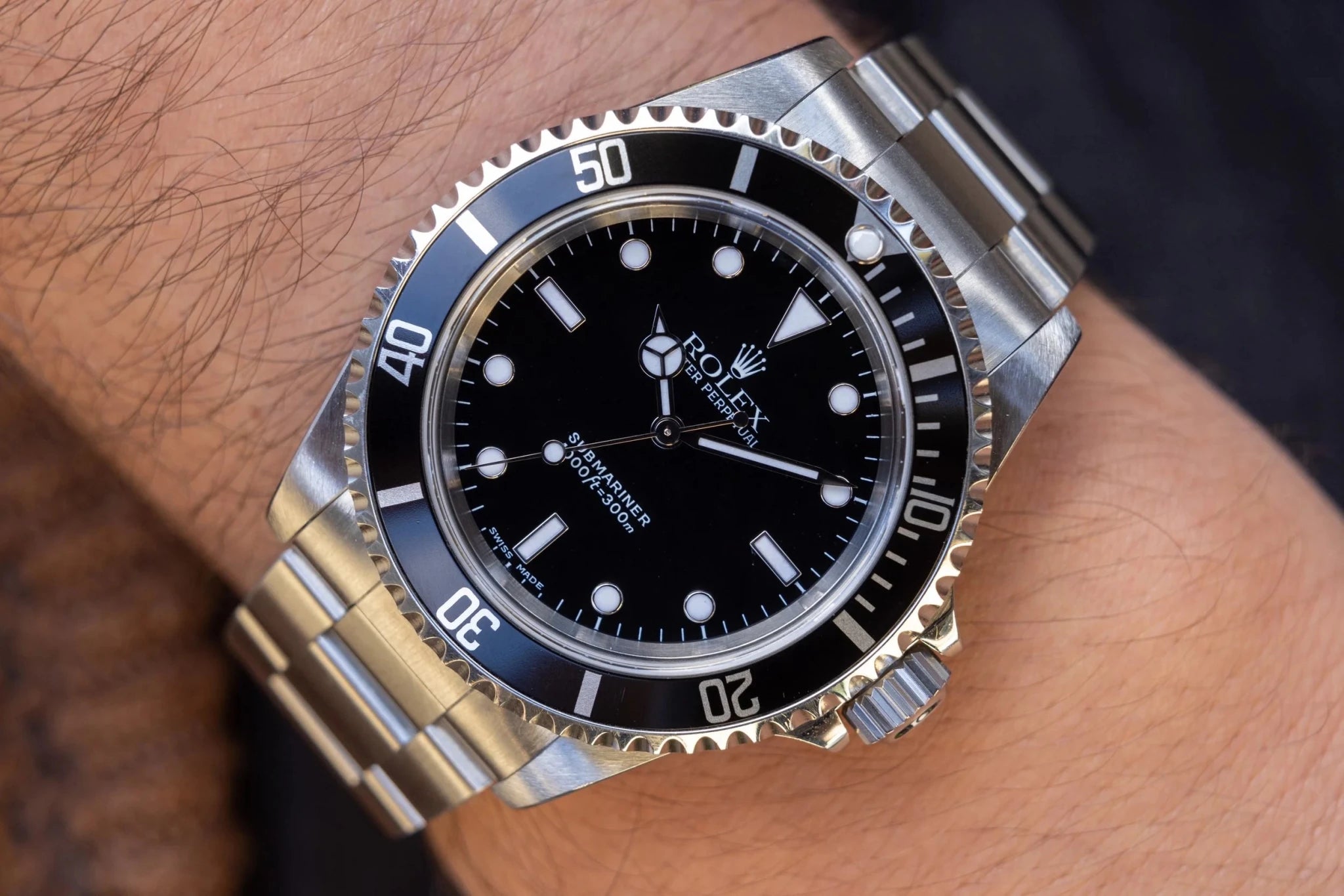 2000 Rolex Submariner Ref. 14060M | Two-Liner - Sierra Time Co