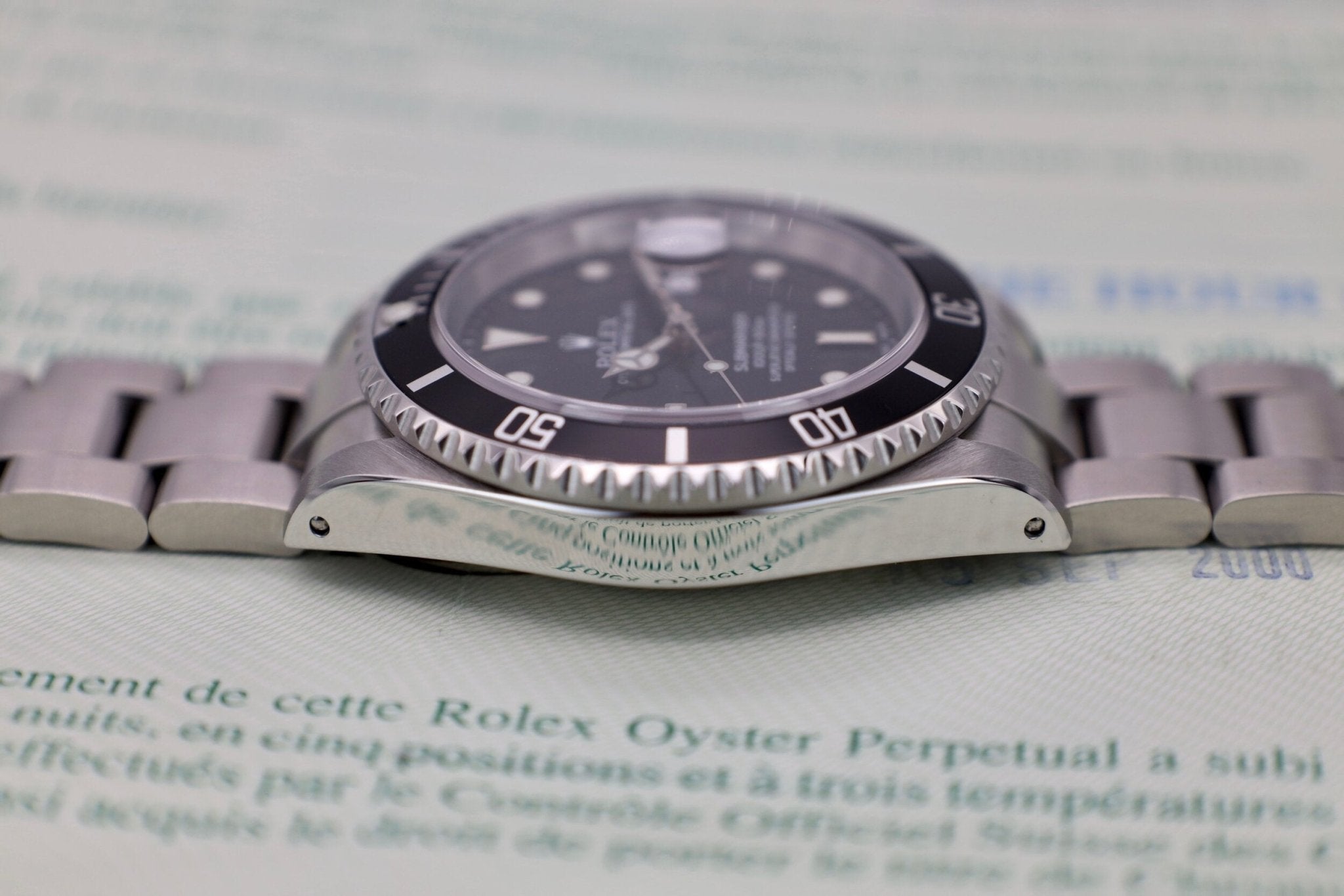 2000 Rolex Submariner Ref. 16610 | Box and Papers - Sierra Time Co